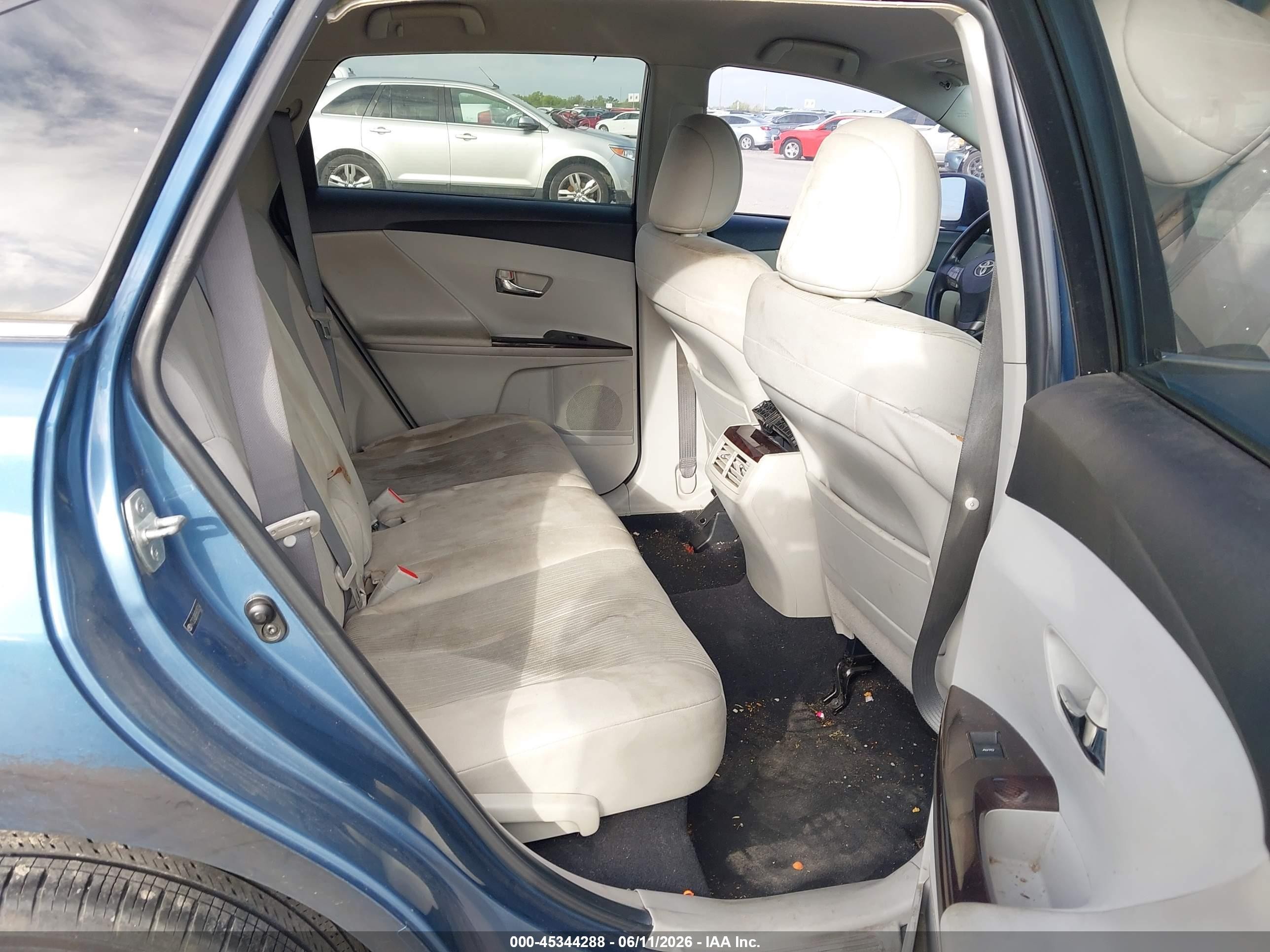 2011 Toyota Venza   Light Blue vin: 4T3ZA3BB5BU050346