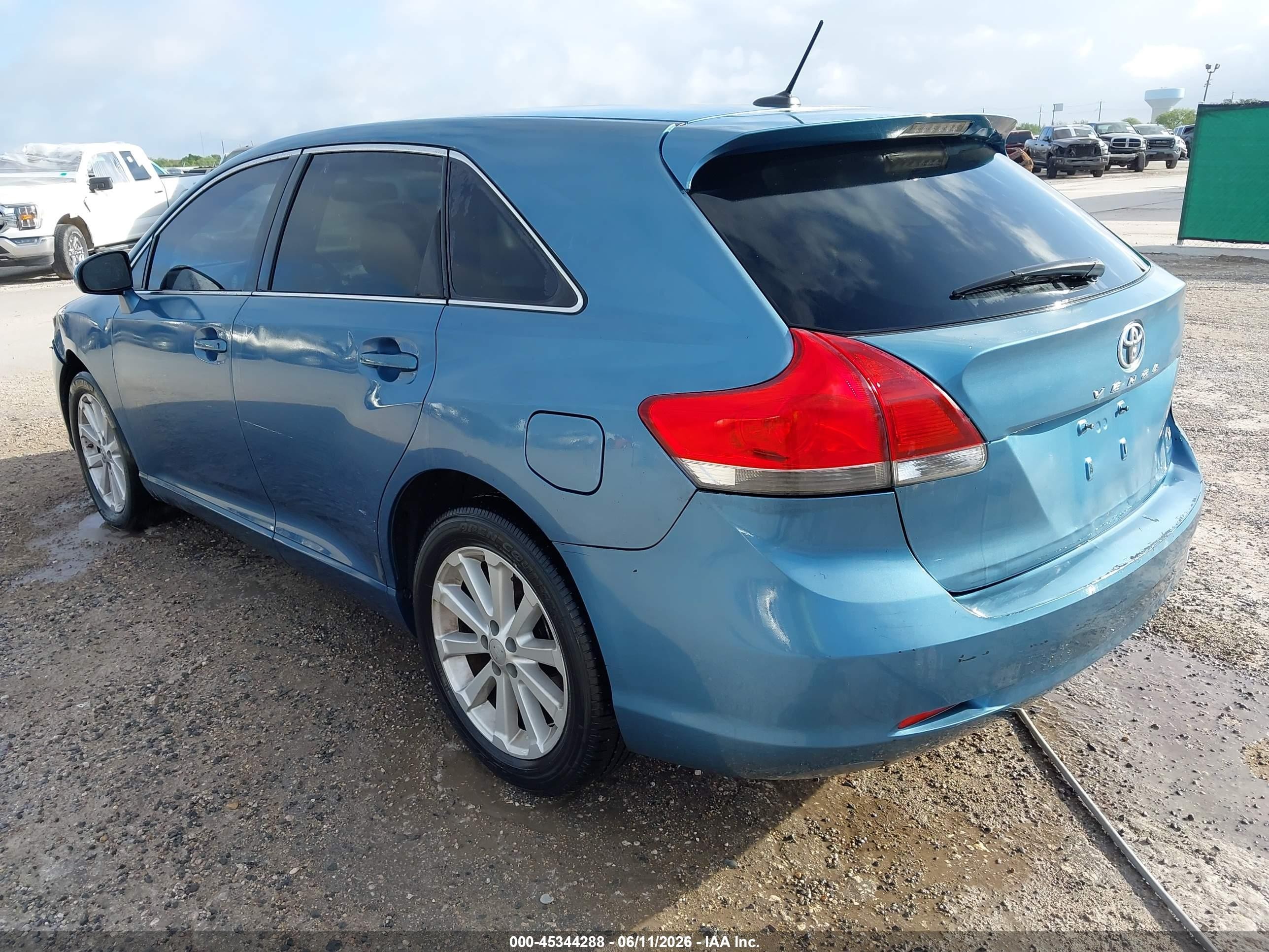 2011 Toyota Venza   Light Blue vin: 4T3ZA3BB5BU050346