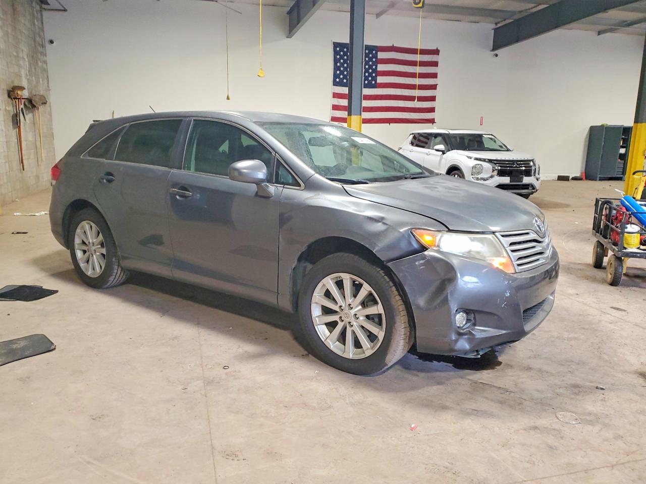 2012 Toyota Venza Le Gray vin: 4T3ZA3BB5CU060389