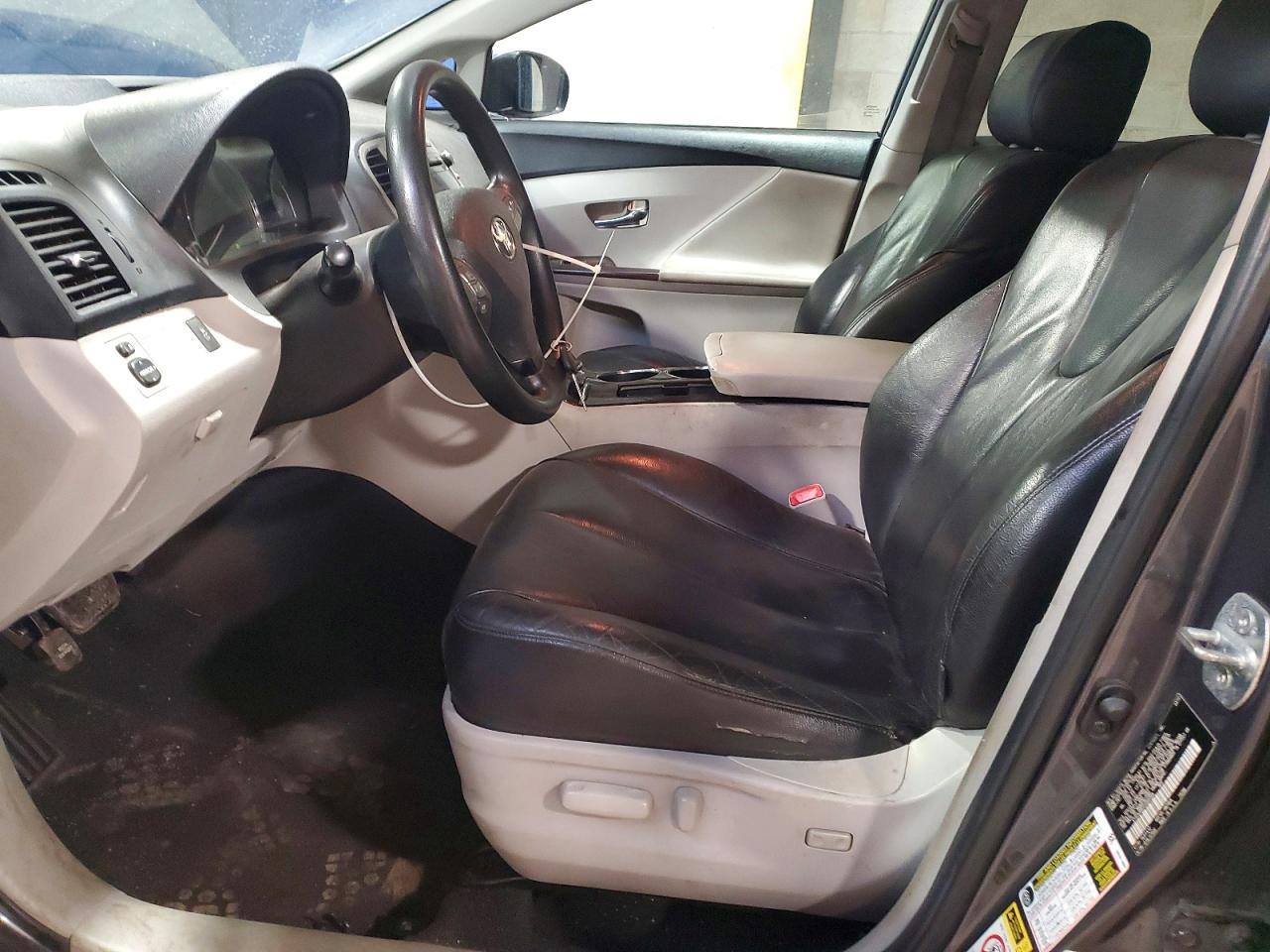 2012 Toyota Venza Le Gray vin: 4T3ZA3BB5CU060389