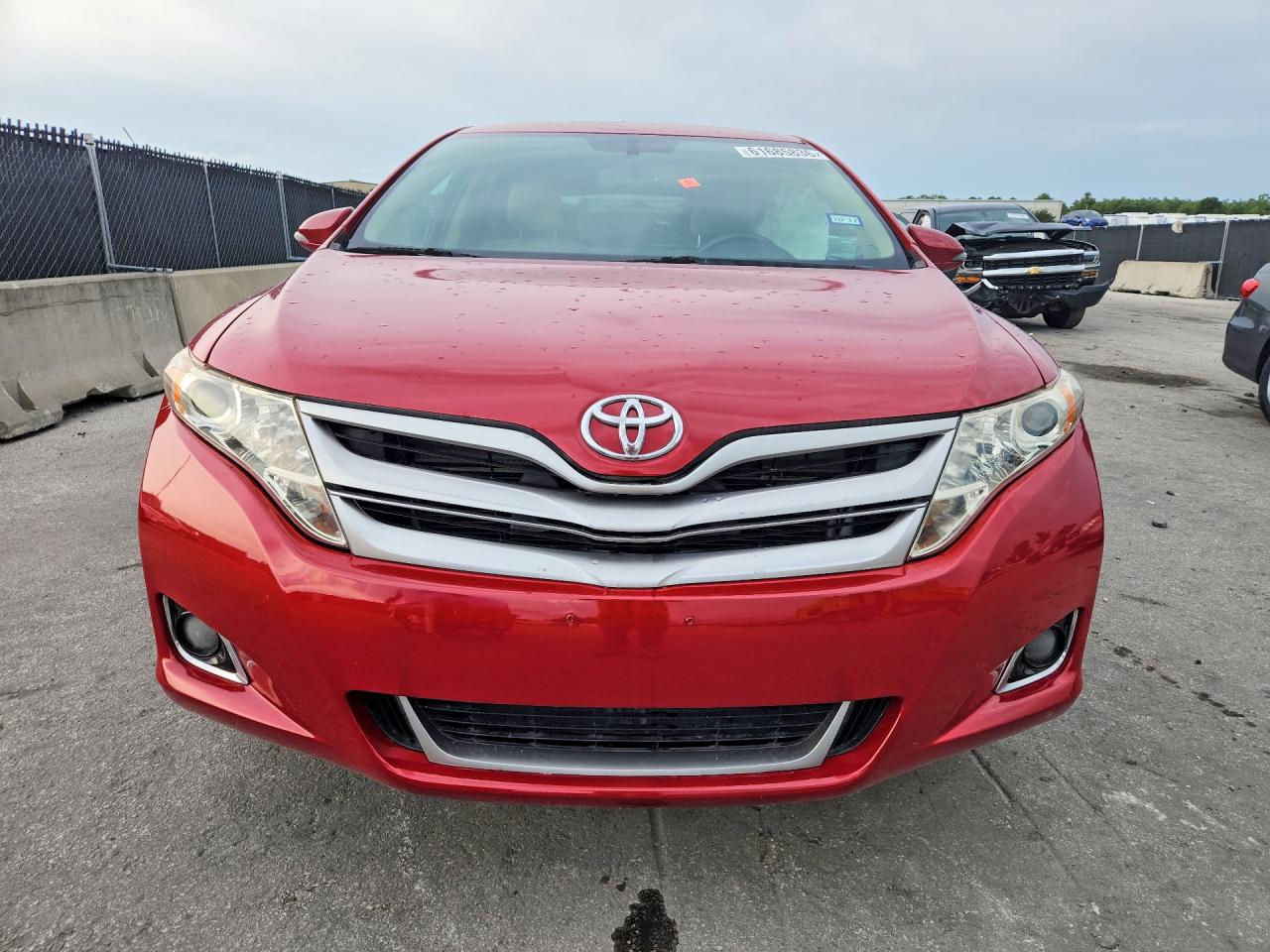2013 Toyota Venza Le Красный vin: 4T3ZA3BB5DU064198