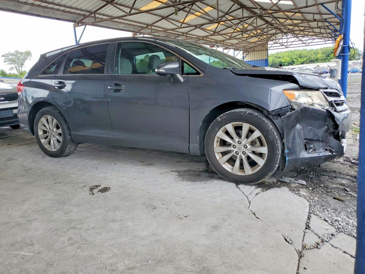 2013 Toyota Venza Le Gray vin: 4T3ZA3BB5DU067828