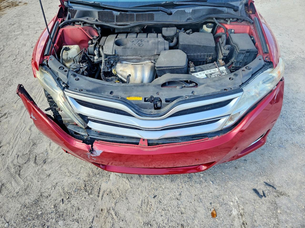 2013 Toyota Venza Xle Red vin: 4T3ZA3BB5DU068509