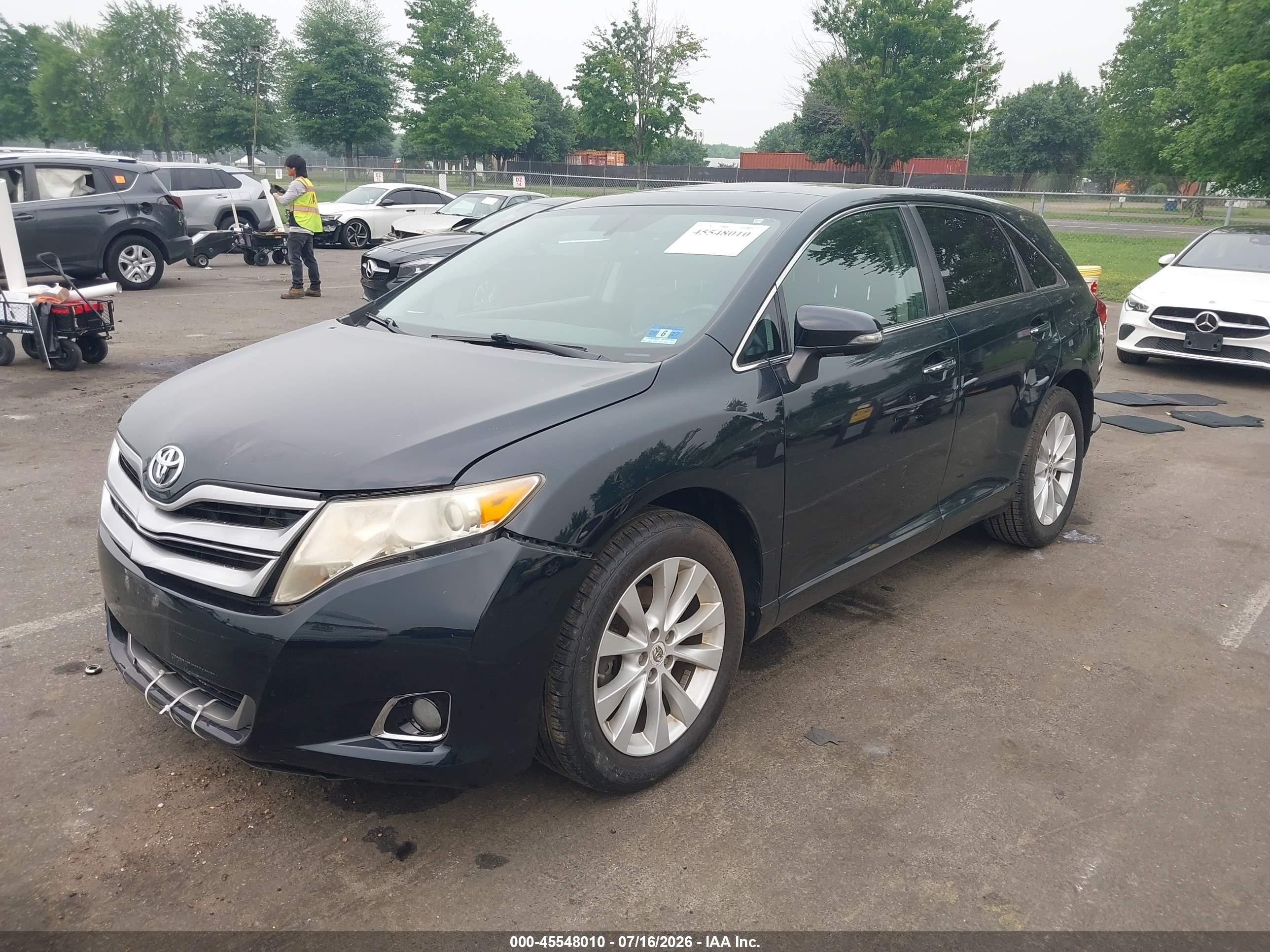 2013 Toyota Venza Xle Gray vin: 4T3ZA3BB5DU070101