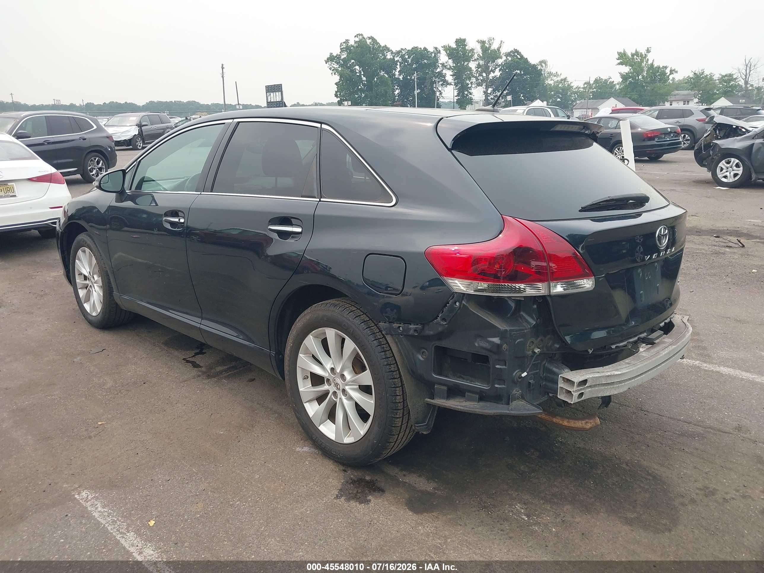 2013 Toyota Venza Xle Gray vin: 4T3ZA3BB5DU070101