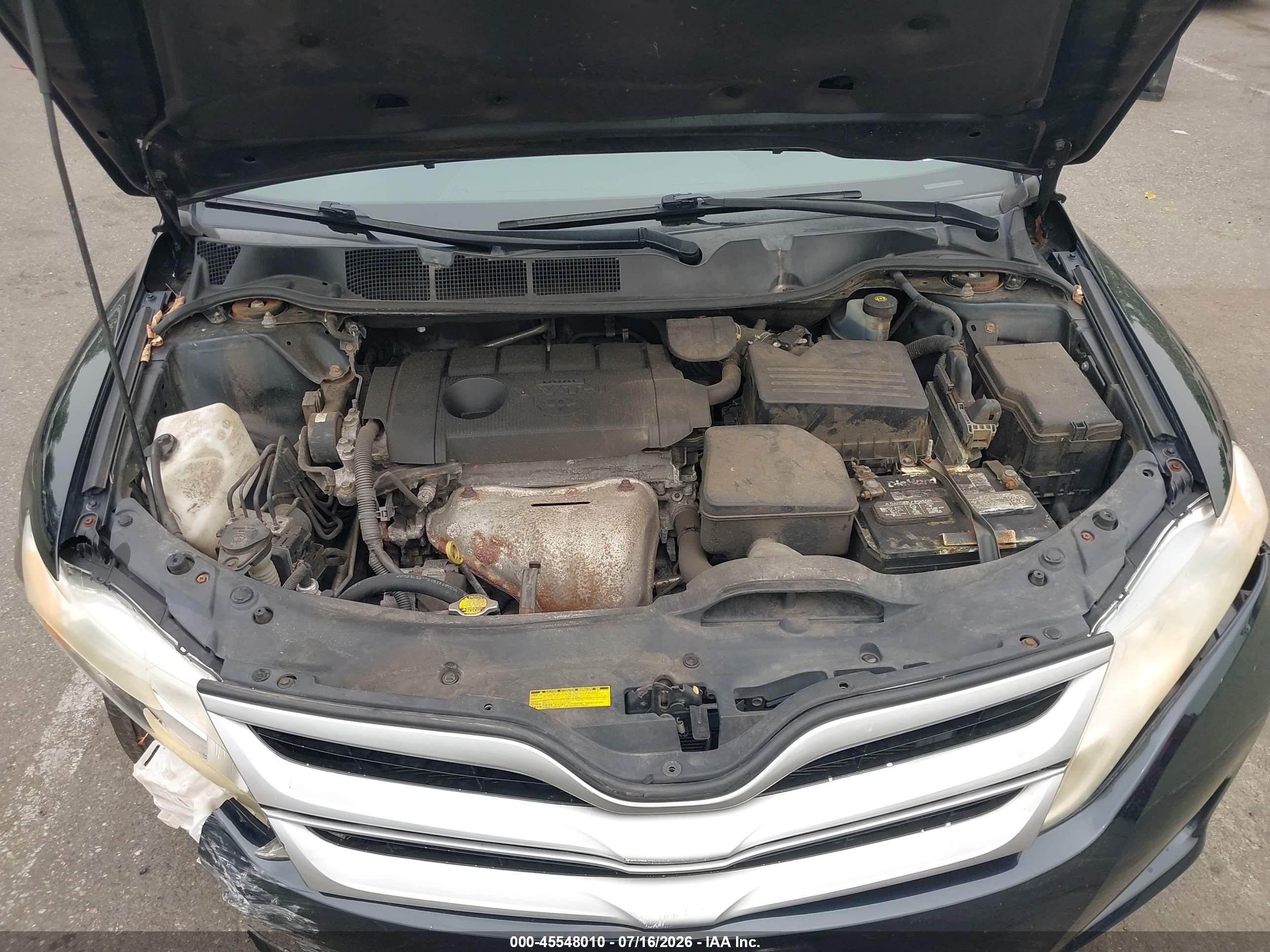 2013 Toyota Venza Xle Gray vin: 4T3ZA3BB5DU070101