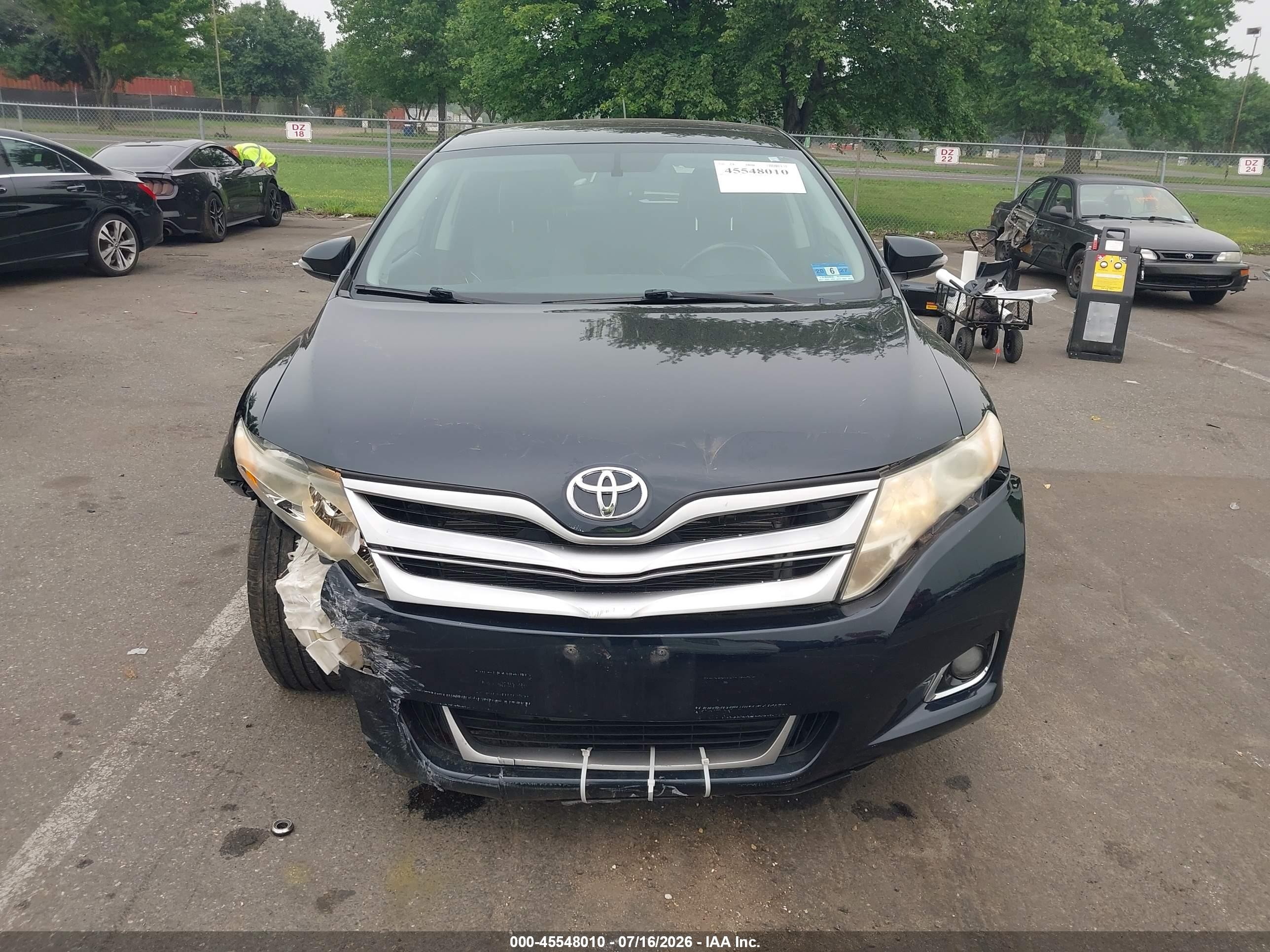 2013 Toyota Venza Xle Gray vin: 4T3ZA3BB5DU070101