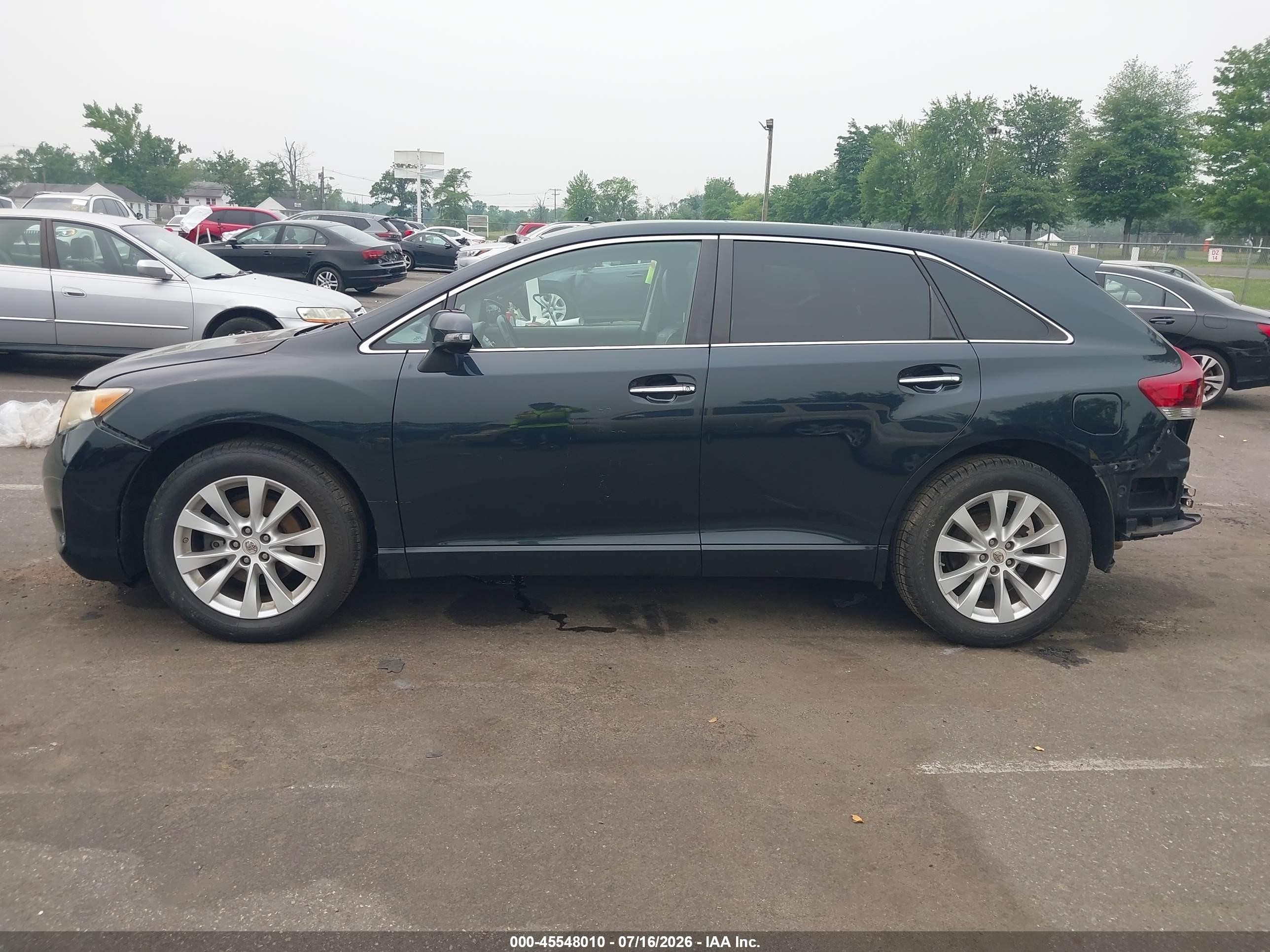 2013 Toyota Venza Xle Gray vin: 4T3ZA3BB5DU070101