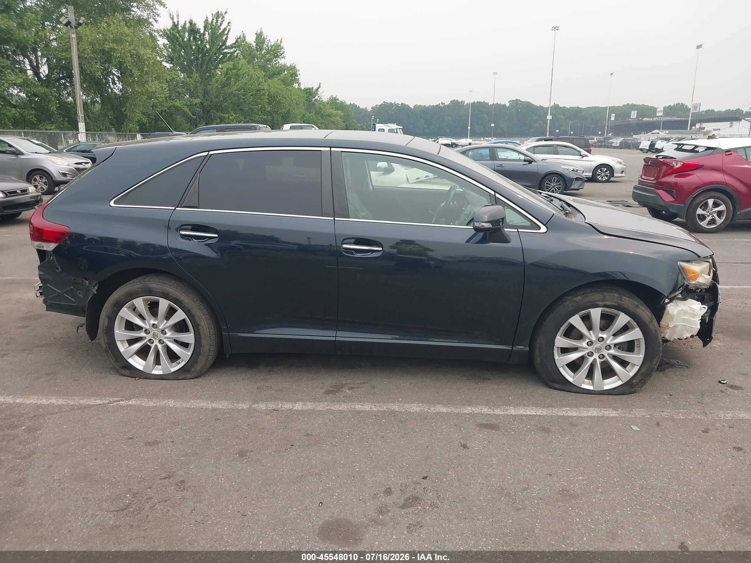 2013 Toyota Venza Xle Gray vin: 4T3ZA3BB5DU070101