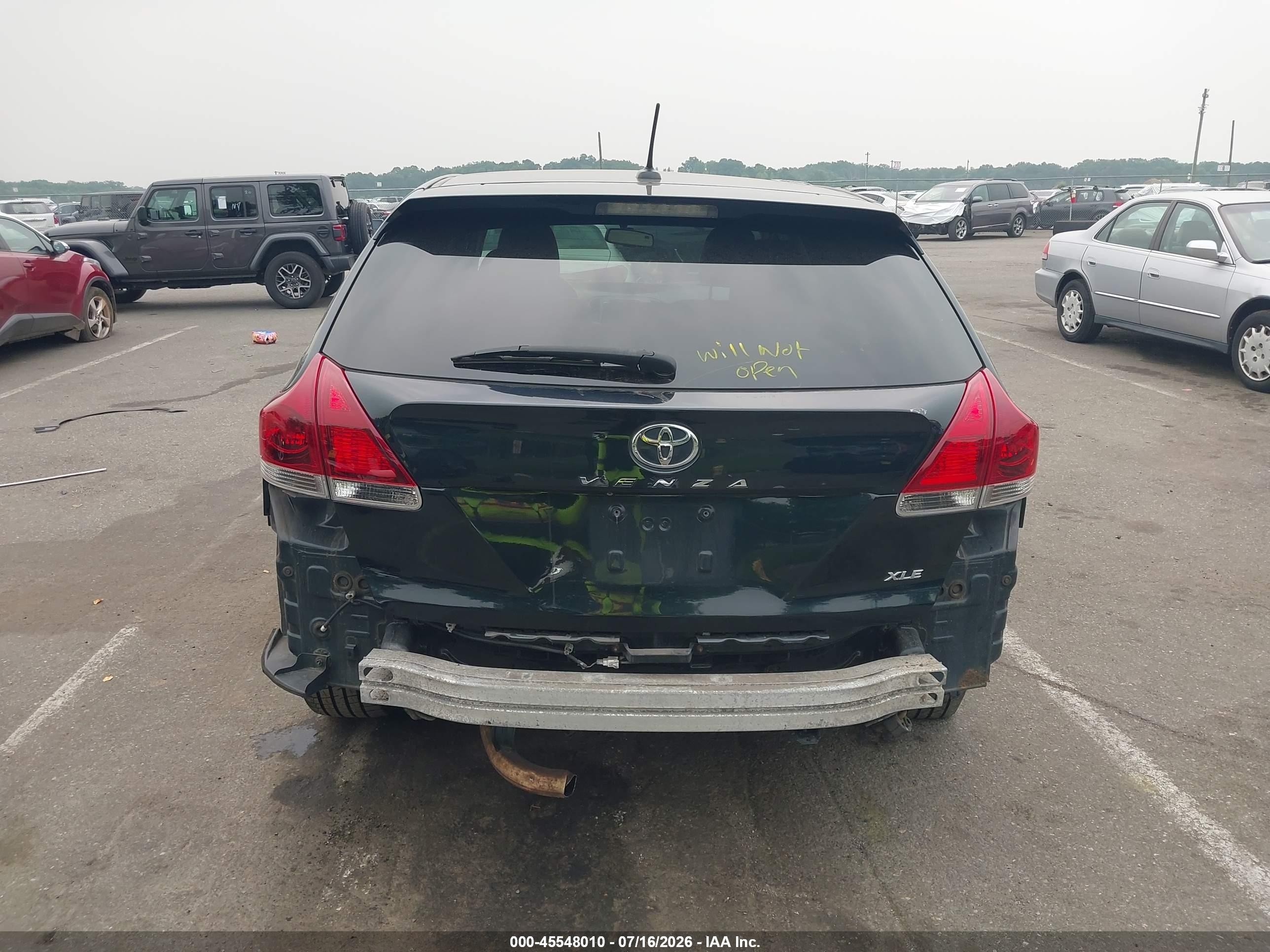 2013 Toyota Venza Xle Gray vin: 4T3ZA3BB5DU070101