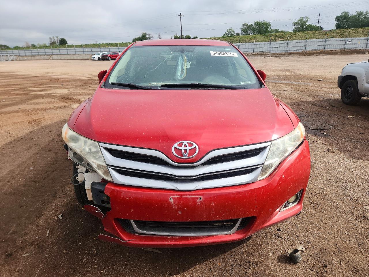 2013 Toyota Venza Le Red vin: 4T3ZA3BB5DU070907