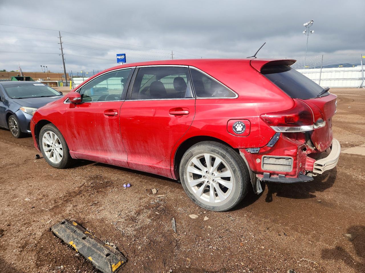 2013 Toyota Venza Le Red vin: 4T3ZA3BB5DU070907