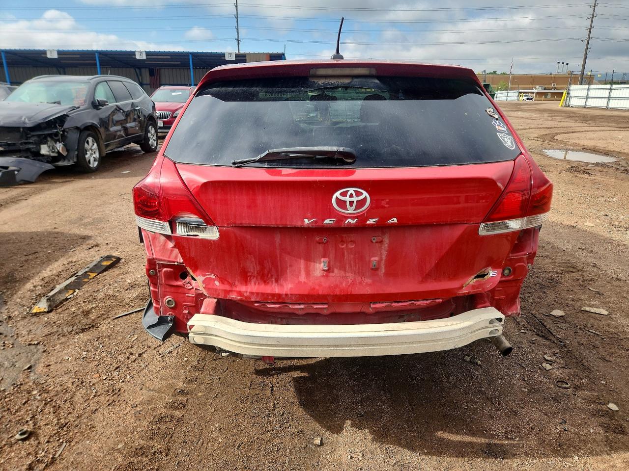 2013 Toyota Venza Le Red vin: 4T3ZA3BB5DU070907