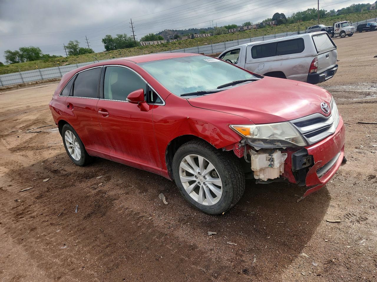 2013 Toyota Venza Le Red vin: 4T3ZA3BB5DU070907
