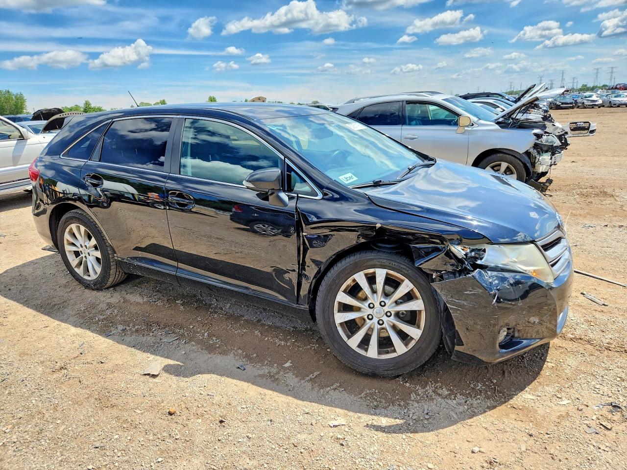 2013 Toyota Venza Le Black vin: 4T3ZA3BB5DU072589