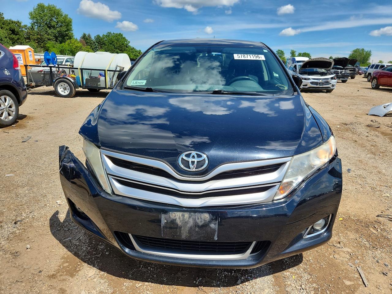 2013 Toyota Venza Le Black vin: 4T3ZA3BB5DU072589