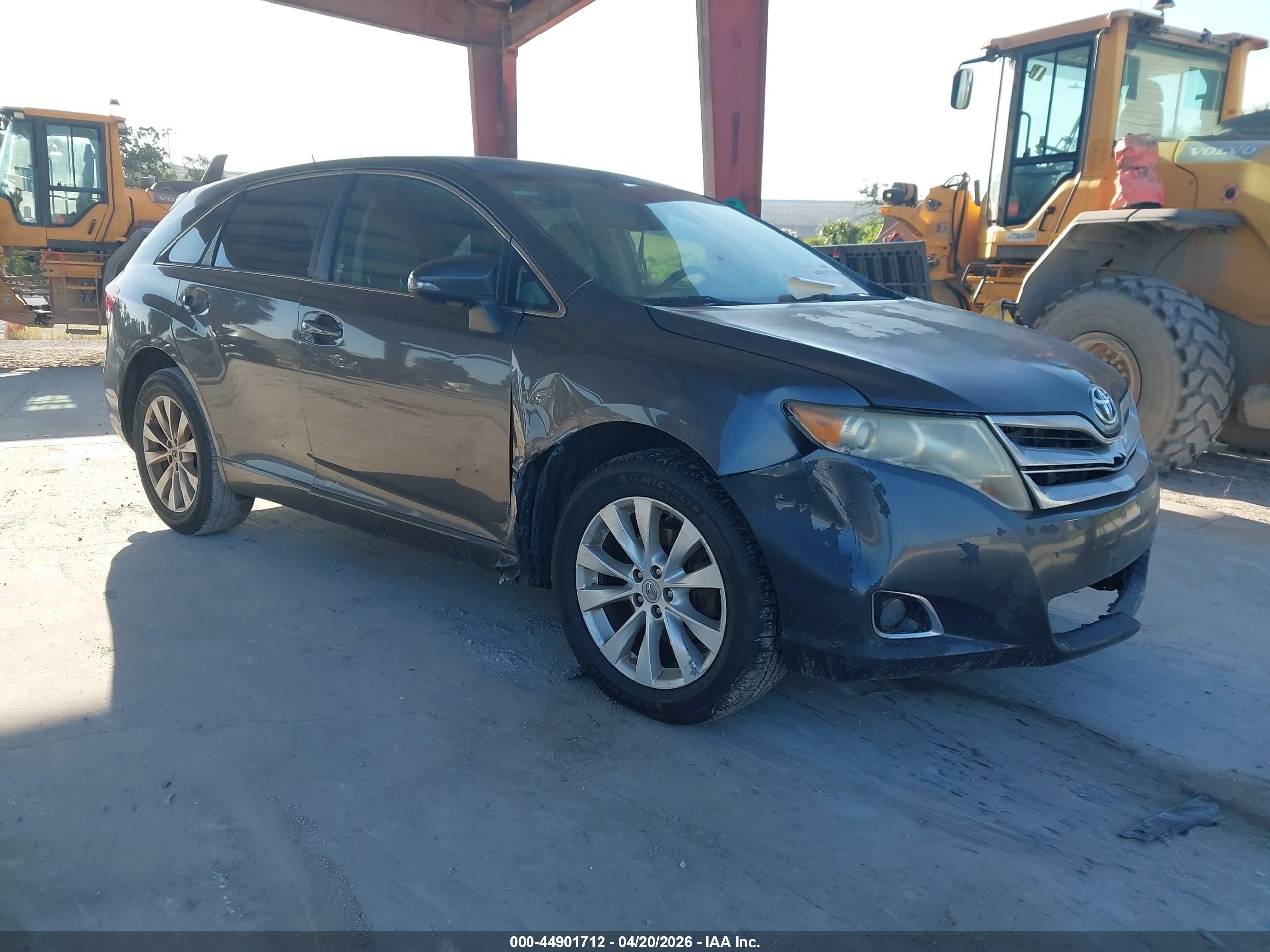 2013 Toyota Venza Le Gray vin: 4T3ZA3BB5DU073855