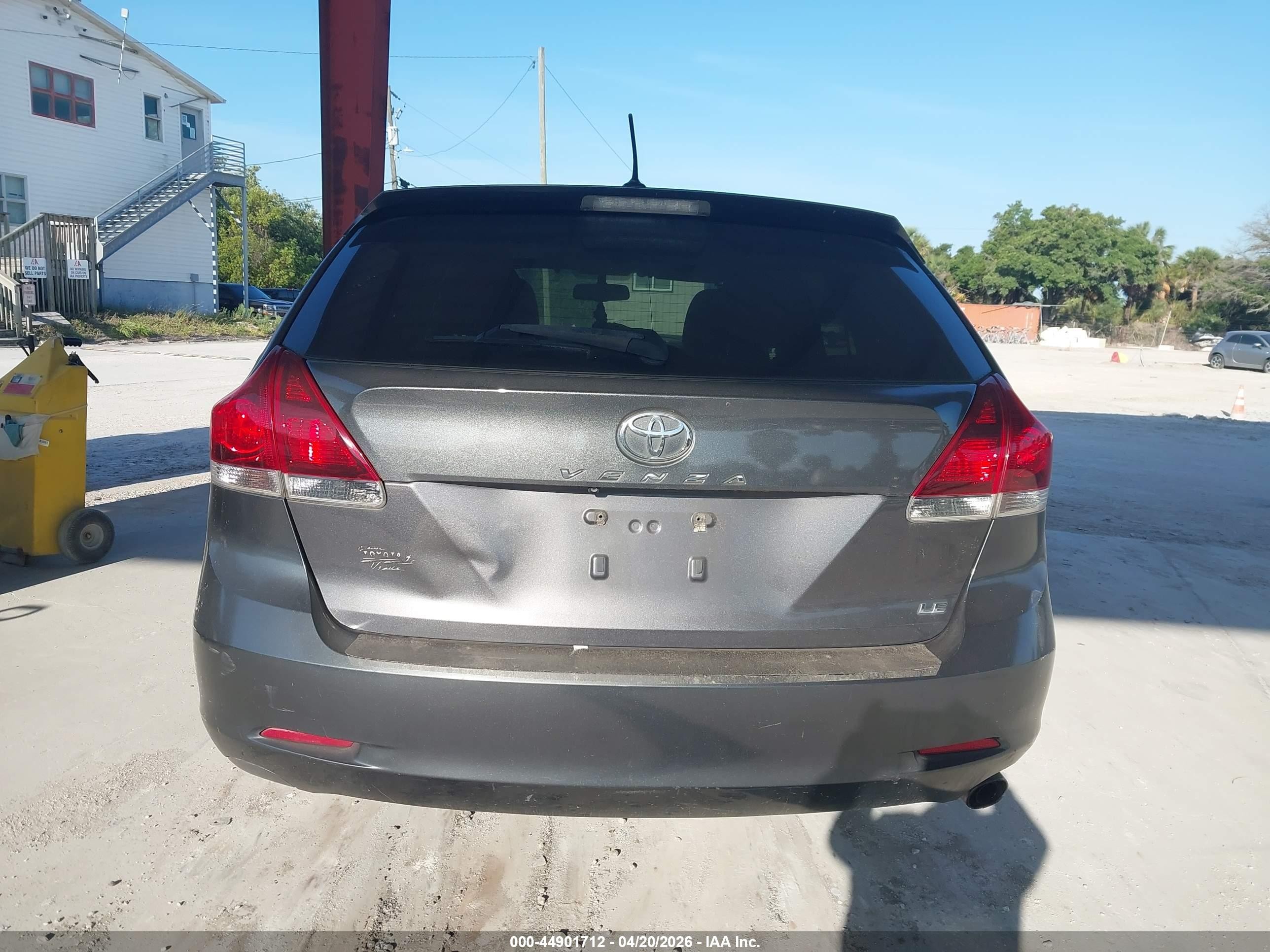 2013 Toyota Venza Le Серый vin: 4T3ZA3BB5DU073855