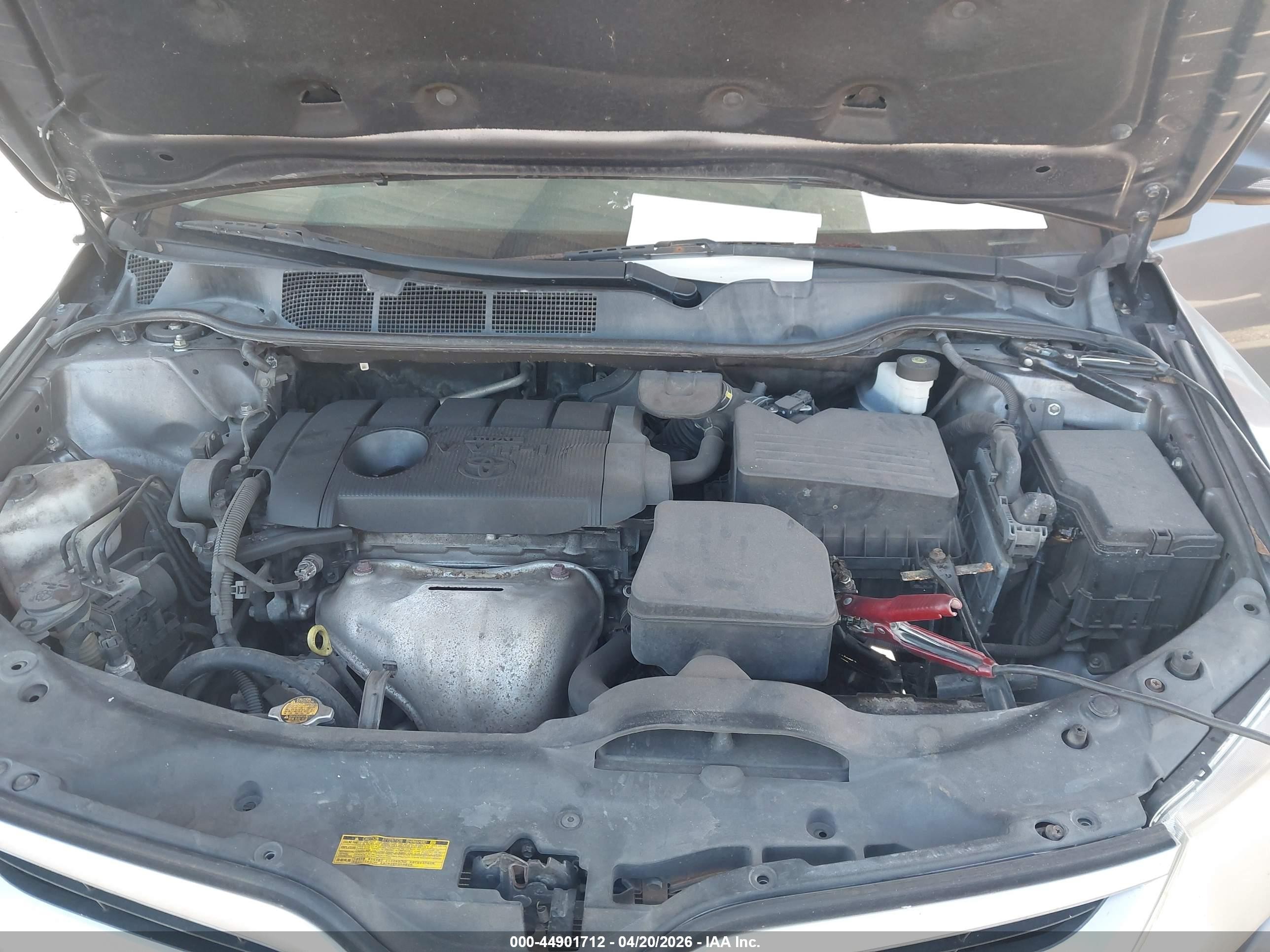 2013 Toyota Venza Le Серый vin: 4T3ZA3BB5DU073855