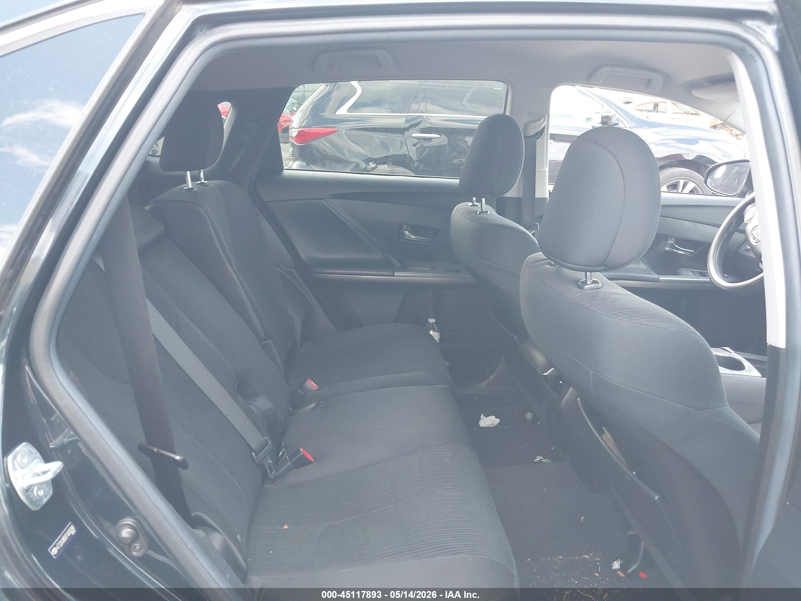 2015 Toyota Venza Le Dark Blue vin: 4T3ZA3BB5FU093090