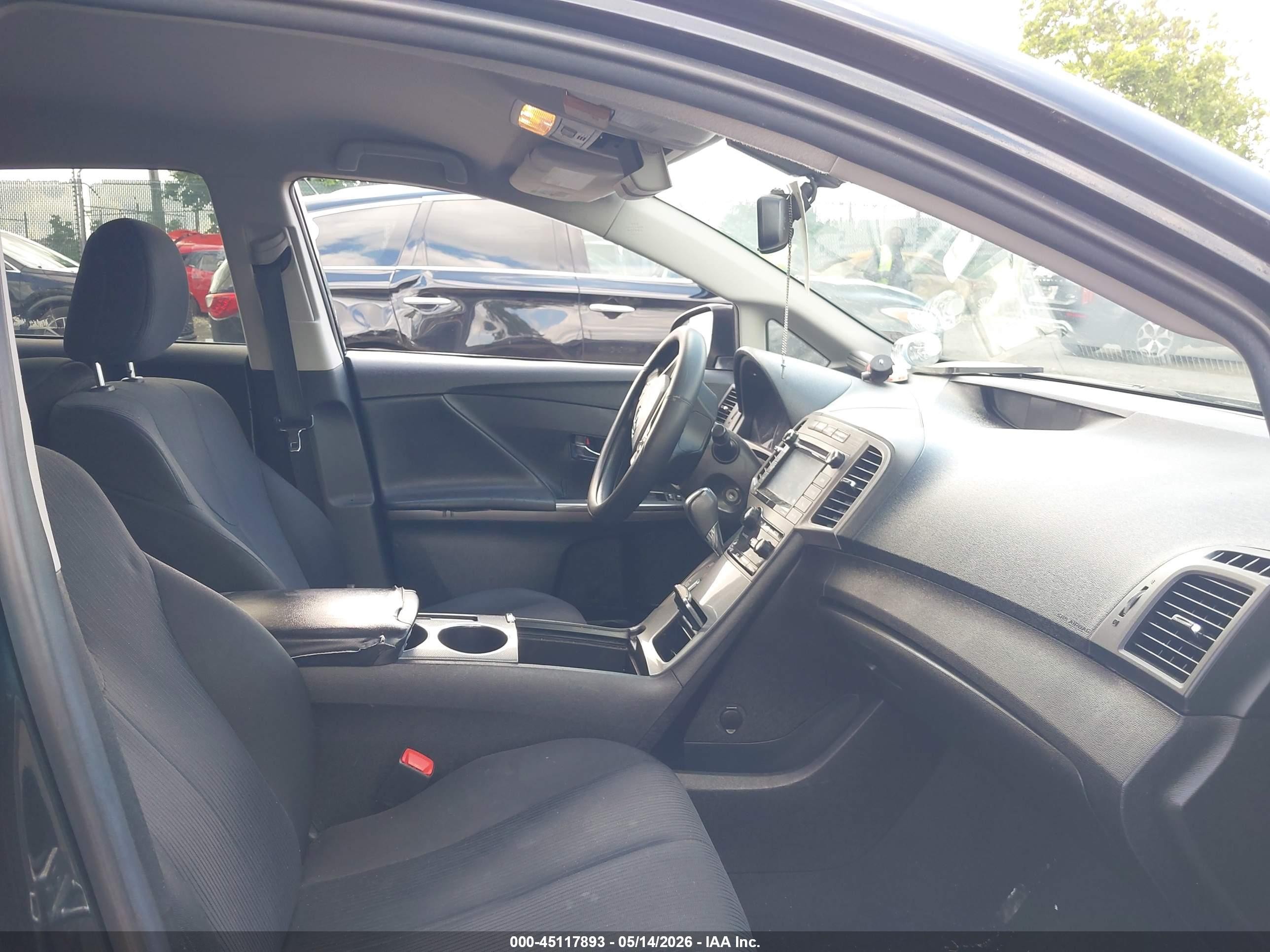2015 Toyota Venza Le Dark Blue vin: 4T3ZA3BB5FU093090