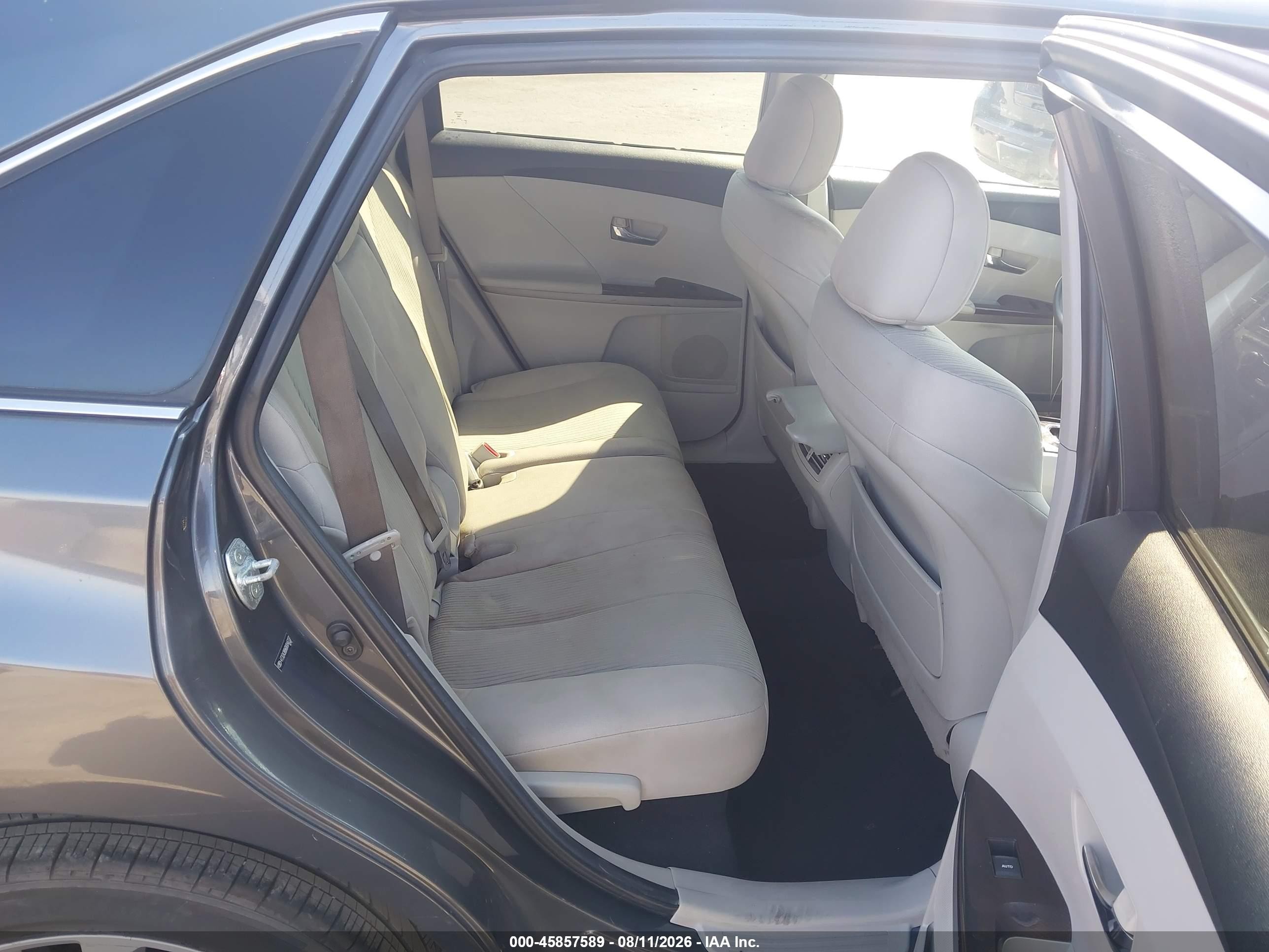 2011 Toyota Venza   Gray vin: 4T3ZA3BB6BU046337