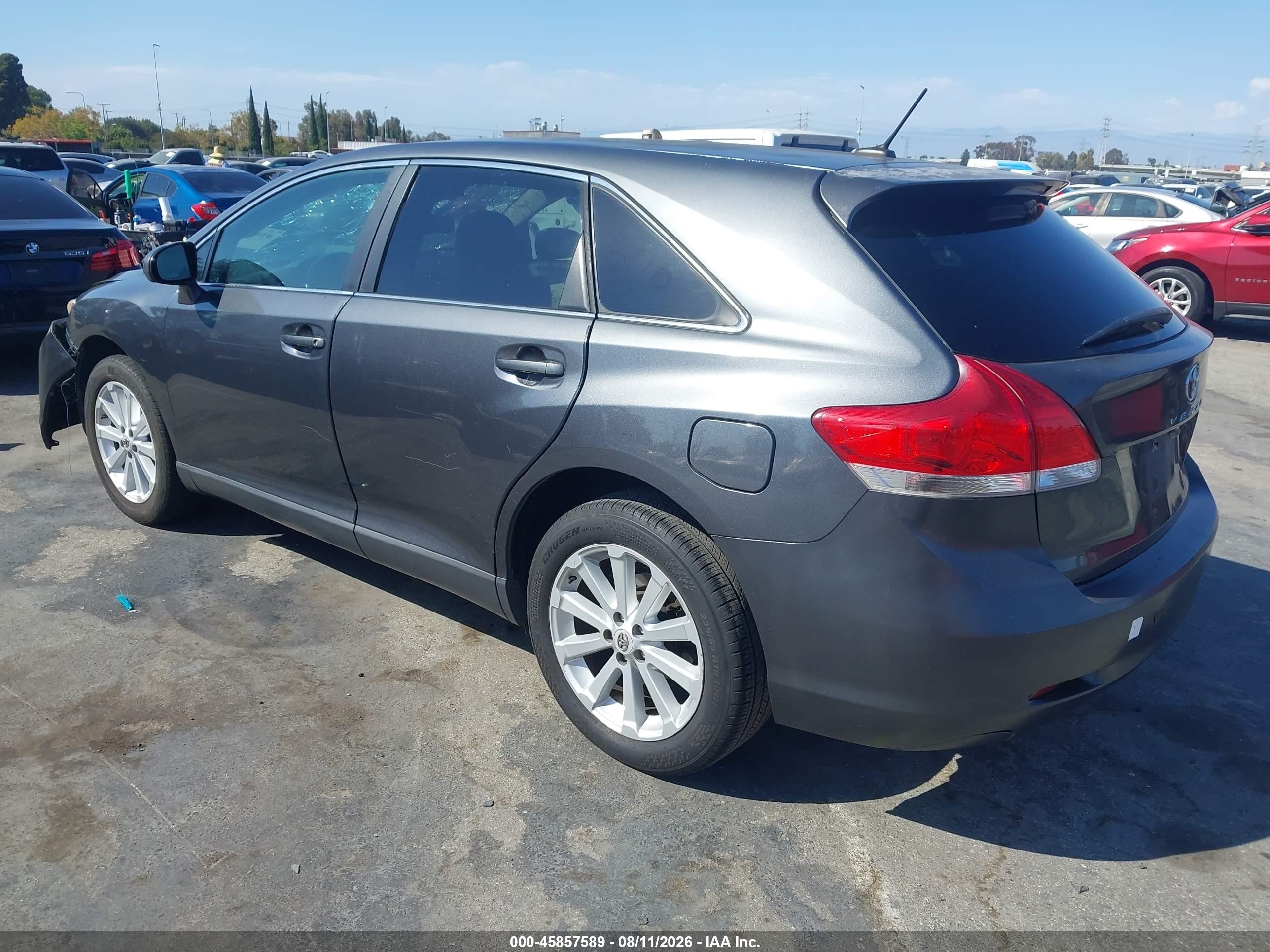 2011 Toyota Venza   Gray vin: 4T3ZA3BB6BU046337
