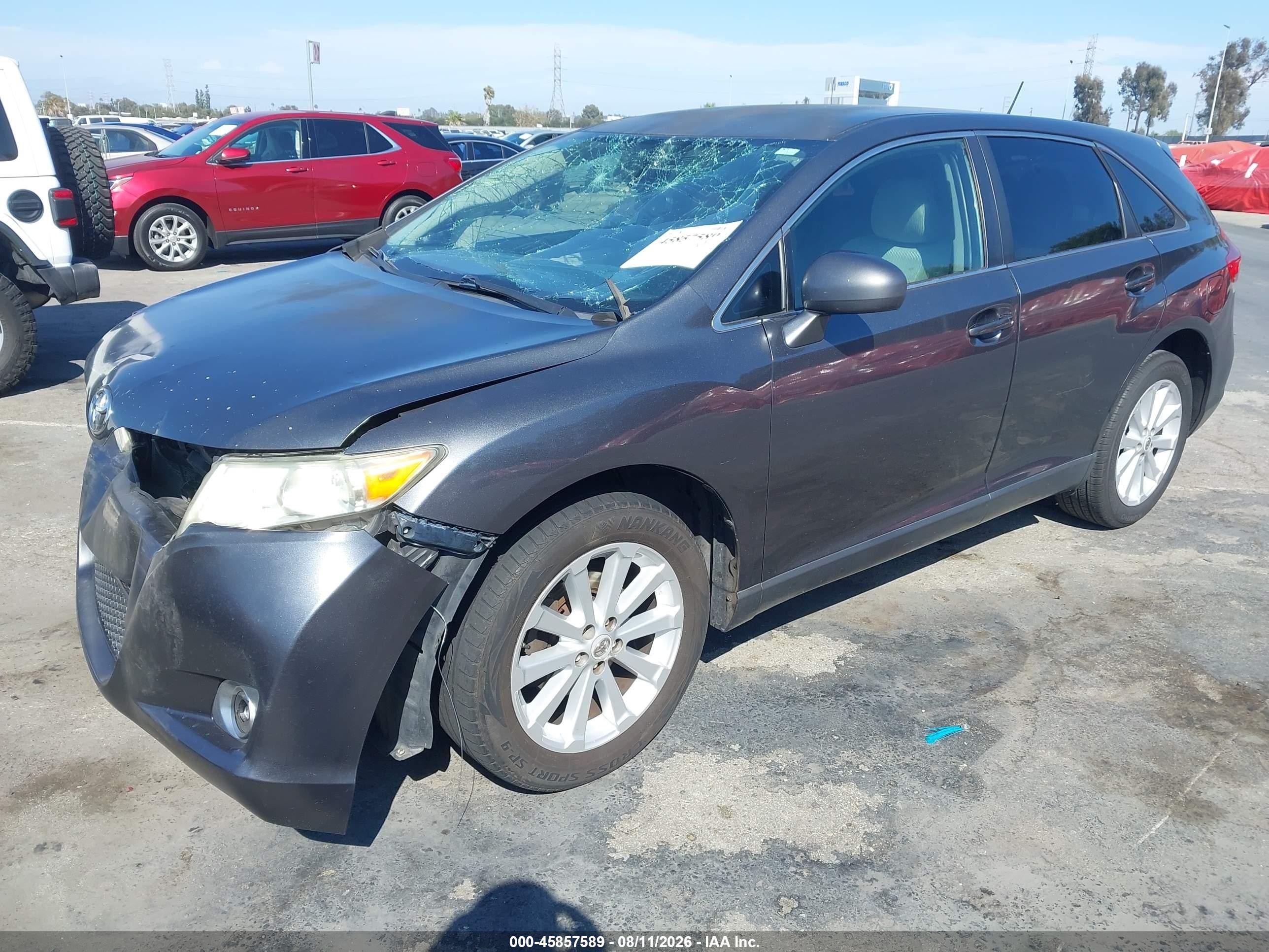 2011 Toyota Venza   Gray vin: 4T3ZA3BB6BU046337