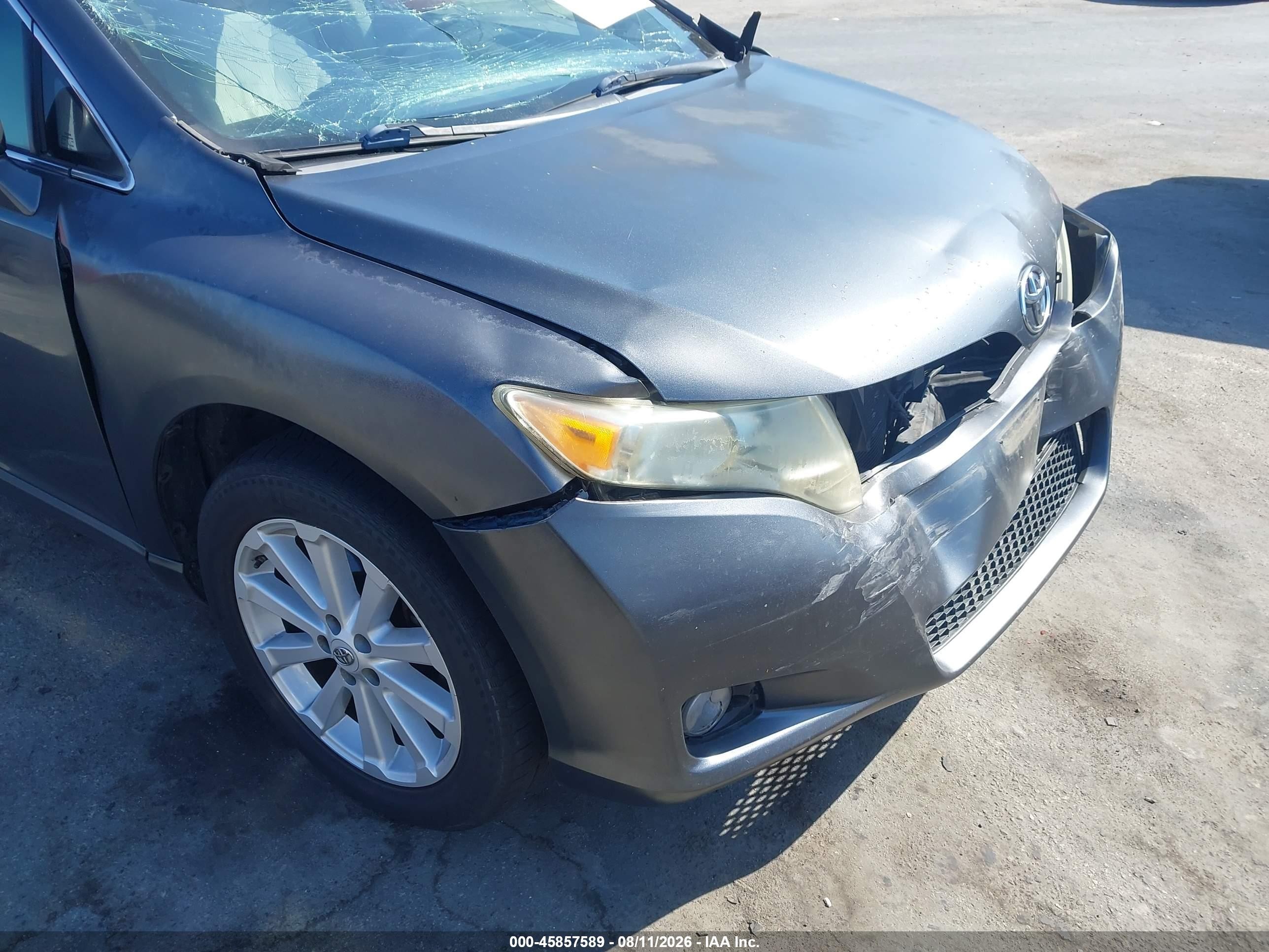 2011 Toyota Venza   Gray vin: 4T3ZA3BB6BU046337