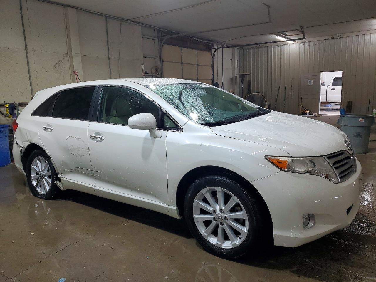 2012 Toyota Venza Xle White vin: 4T3ZA3BB6CU055167