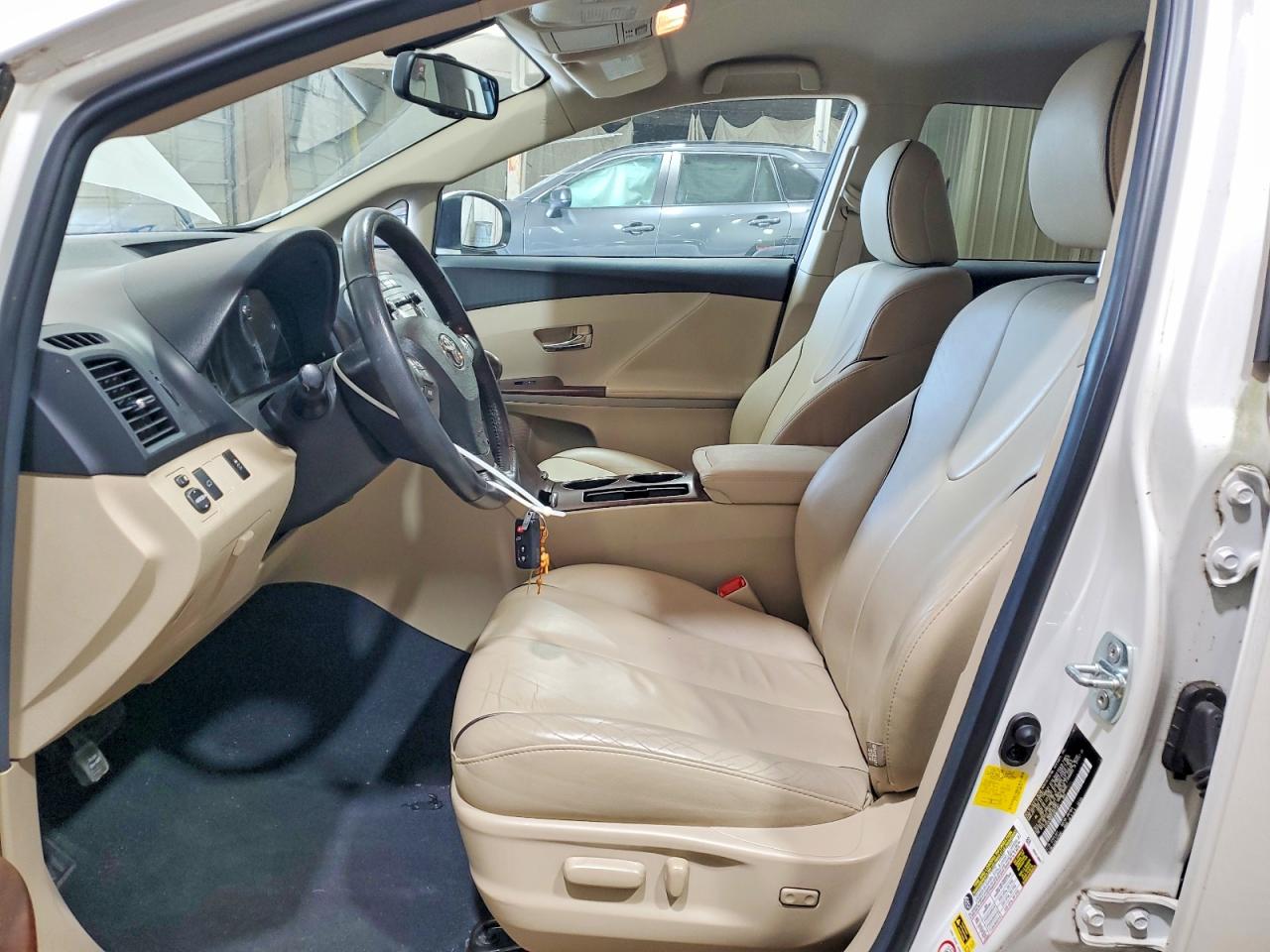 2012 Toyota Venza Xle White vin: 4T3ZA3BB6CU055167