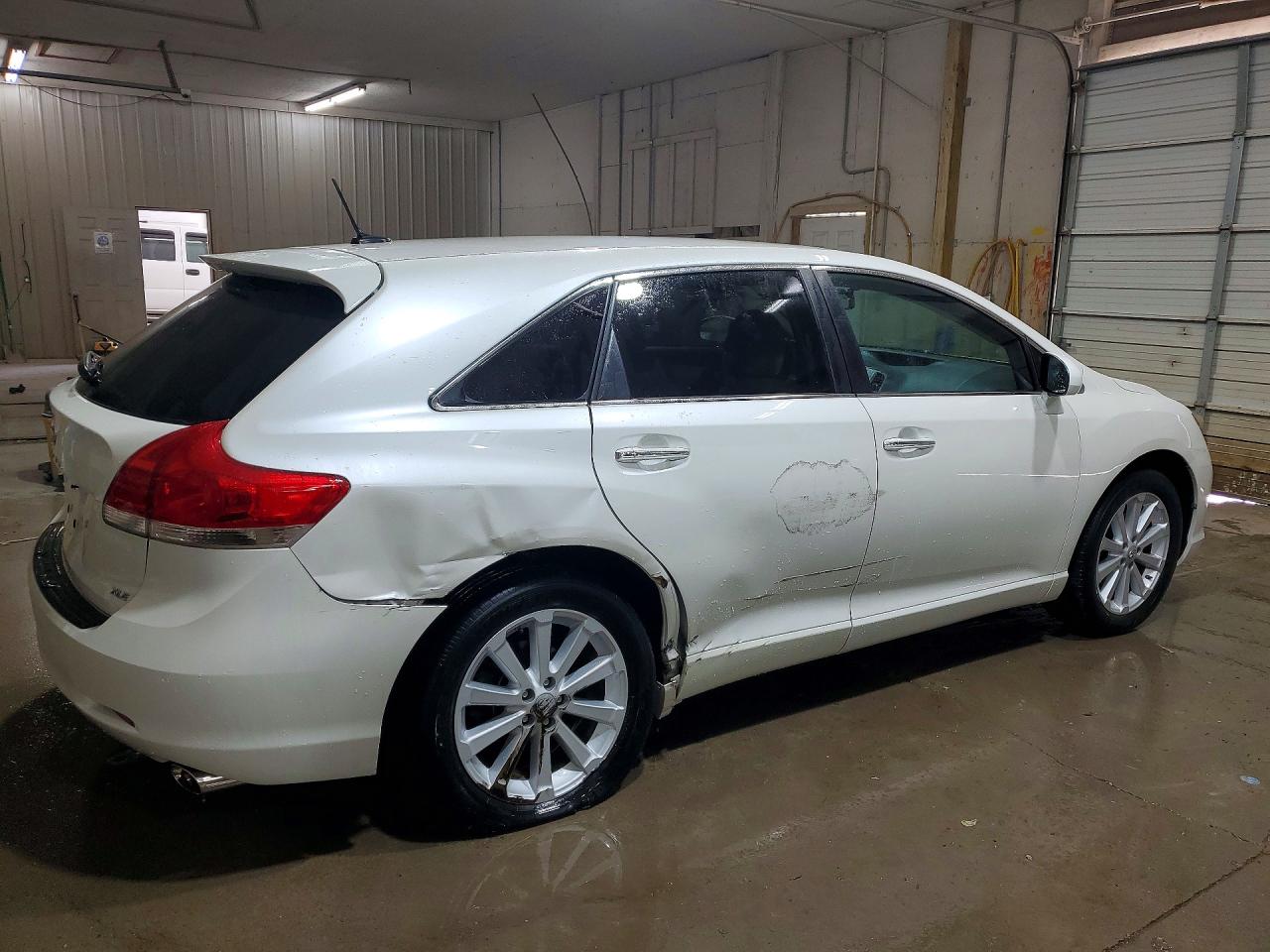 2012 Toyota Venza Xle White vin: 4T3ZA3BB6CU055167