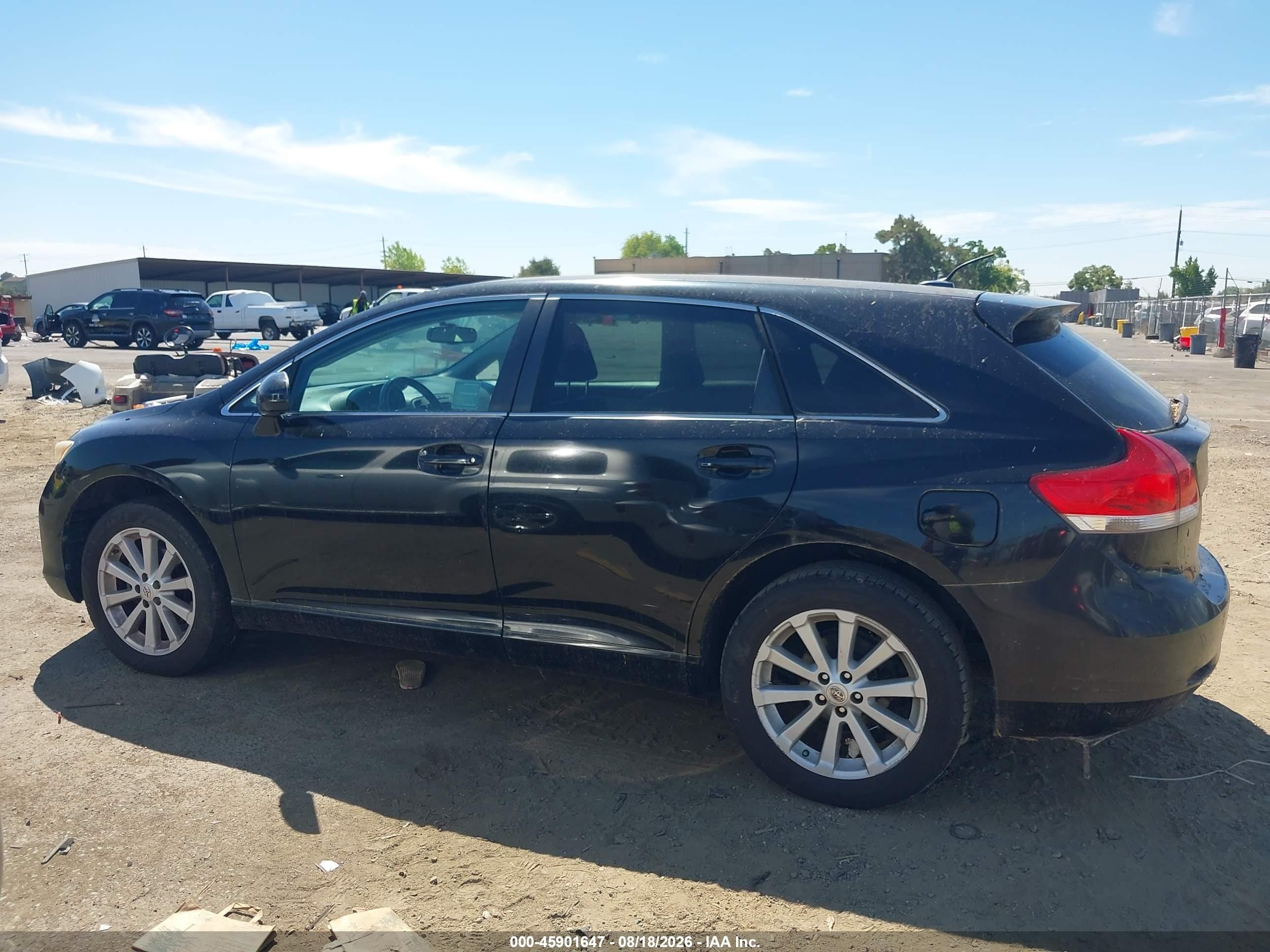 2012 Toyota Venza Le Black vin: 4T3ZA3BB6CU061468