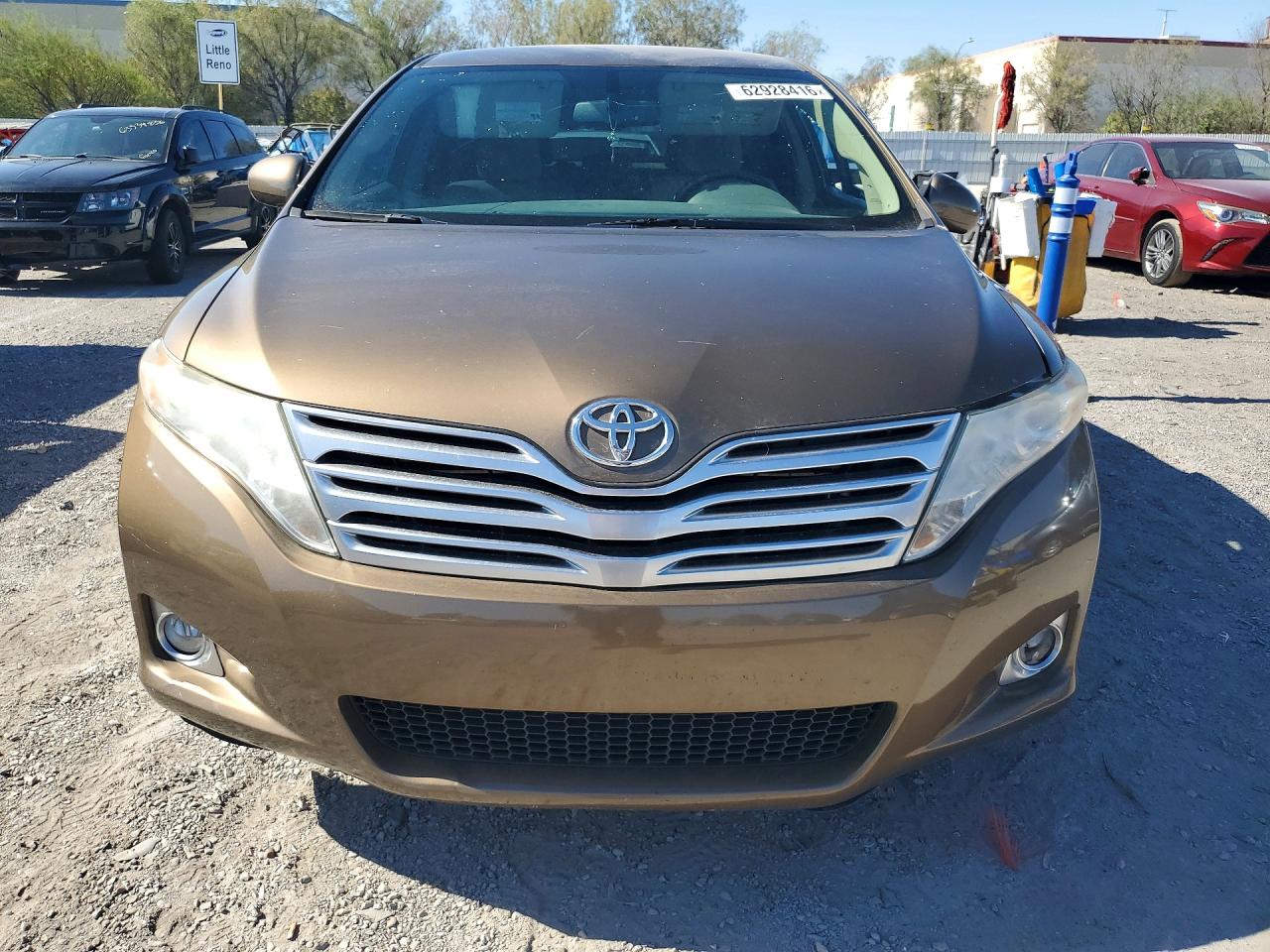 2012 Toyota Venza Le Brown vin: 4T3ZA3BB6CU061521