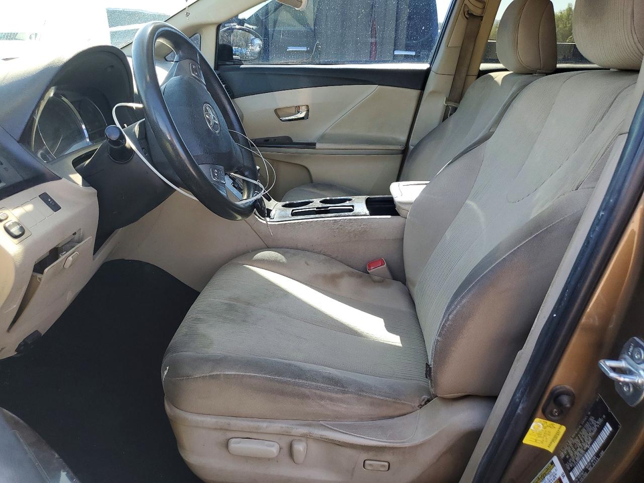 2012 Toyota Venza Le Brown vin: 4T3ZA3BB6CU061521