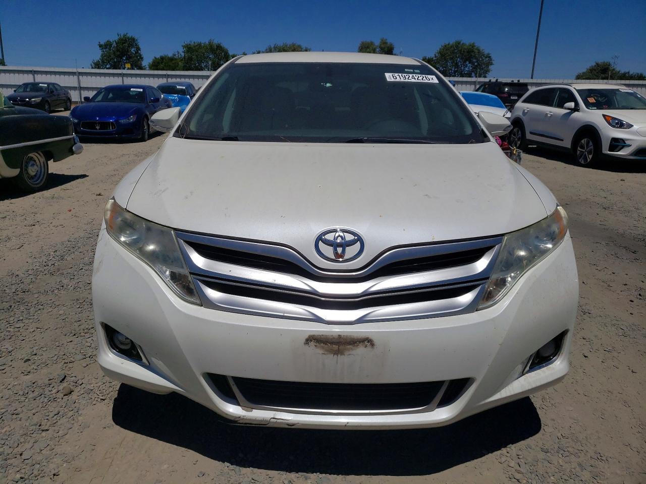 2013 Toyota Venza Le Белый vin: 4T3ZA3BB6DU063075
