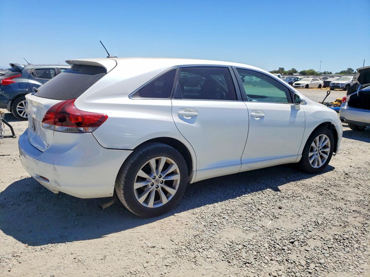 2013 Toyota Venza Le Белый vin: 4T3ZA3BB6DU063075