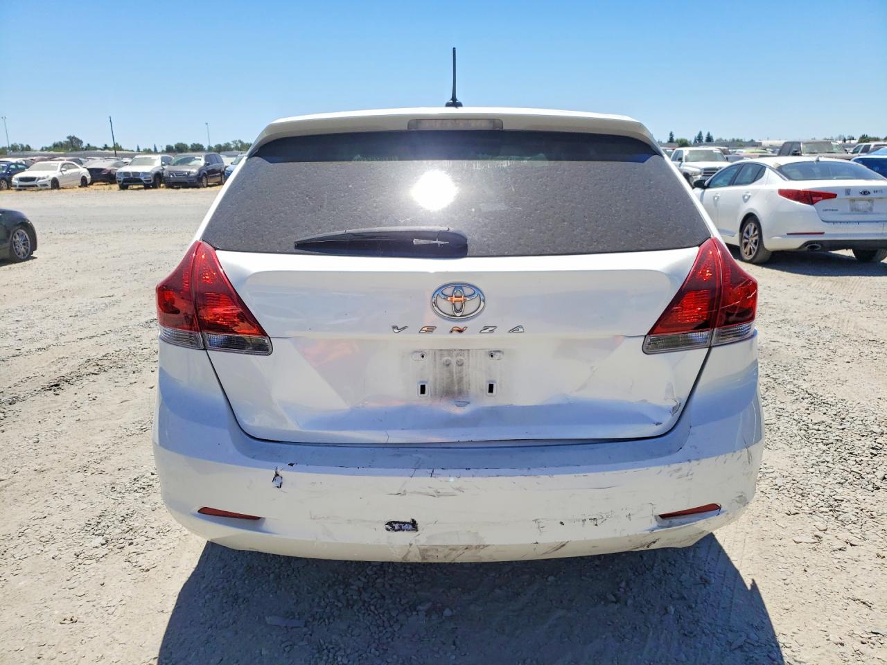2013 Toyota Venza Le Белый vin: 4T3ZA3BB6DU063075