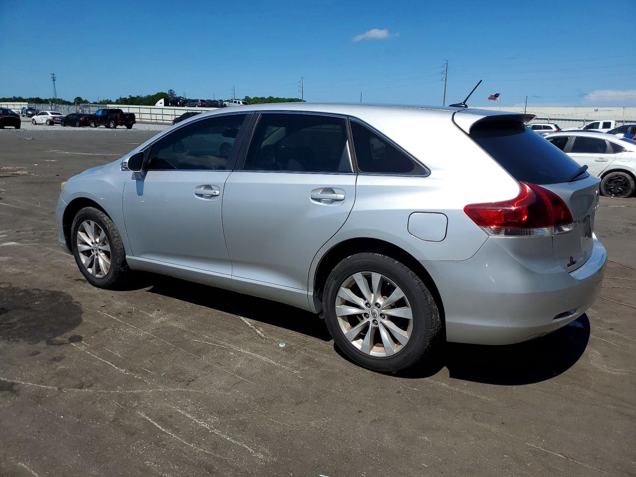 2013 Toyota Venza Le Gray vin: 4T3ZA3BB6DU066655