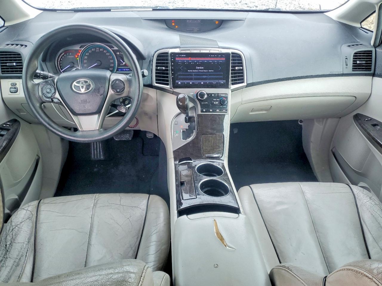 2013 Toyota Venza Le Silver vin: 4T3ZA3BB6DU077686