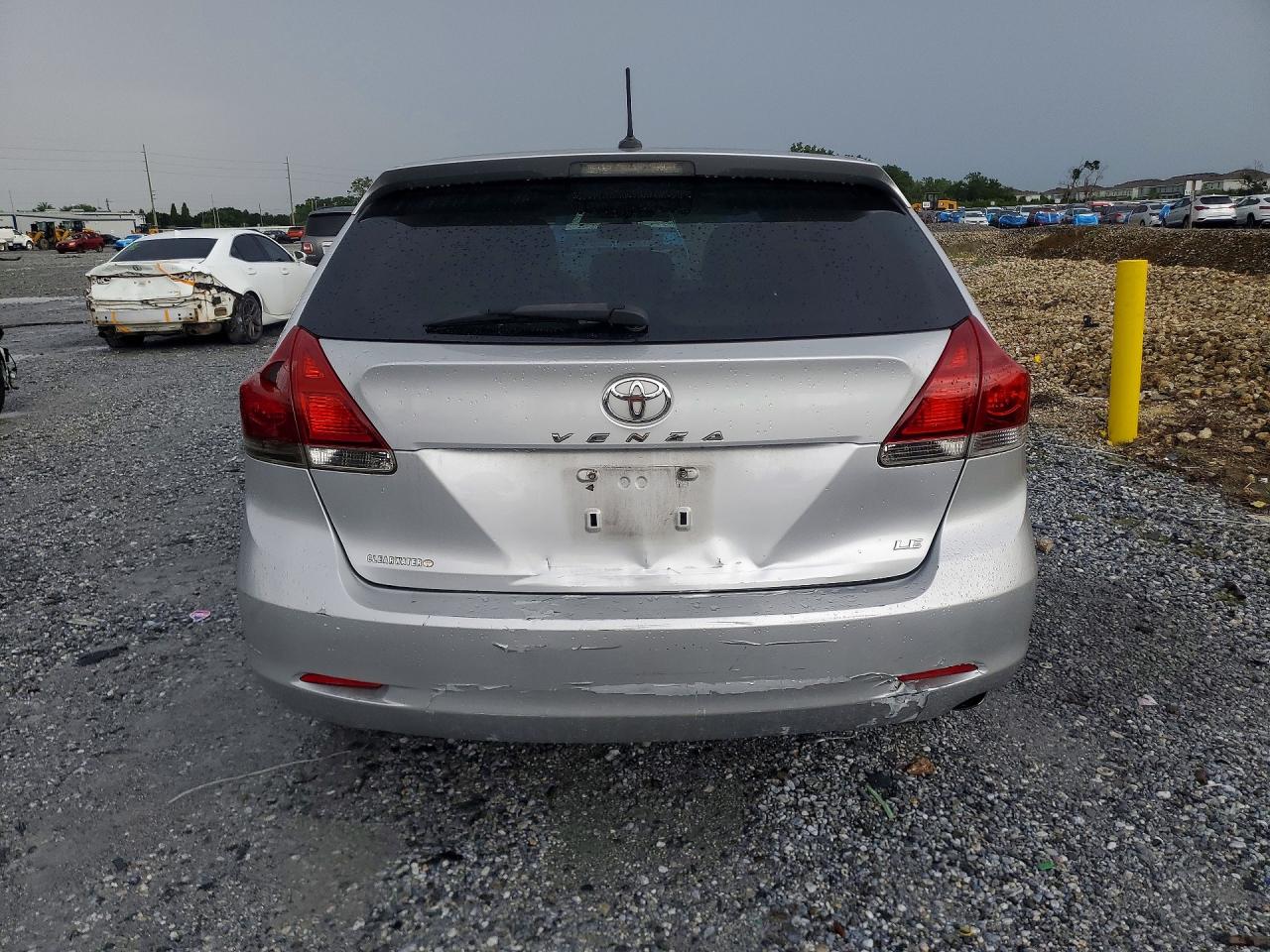 2013 Toyota Venza Le Silver vin: 4T3ZA3BB6DU077686