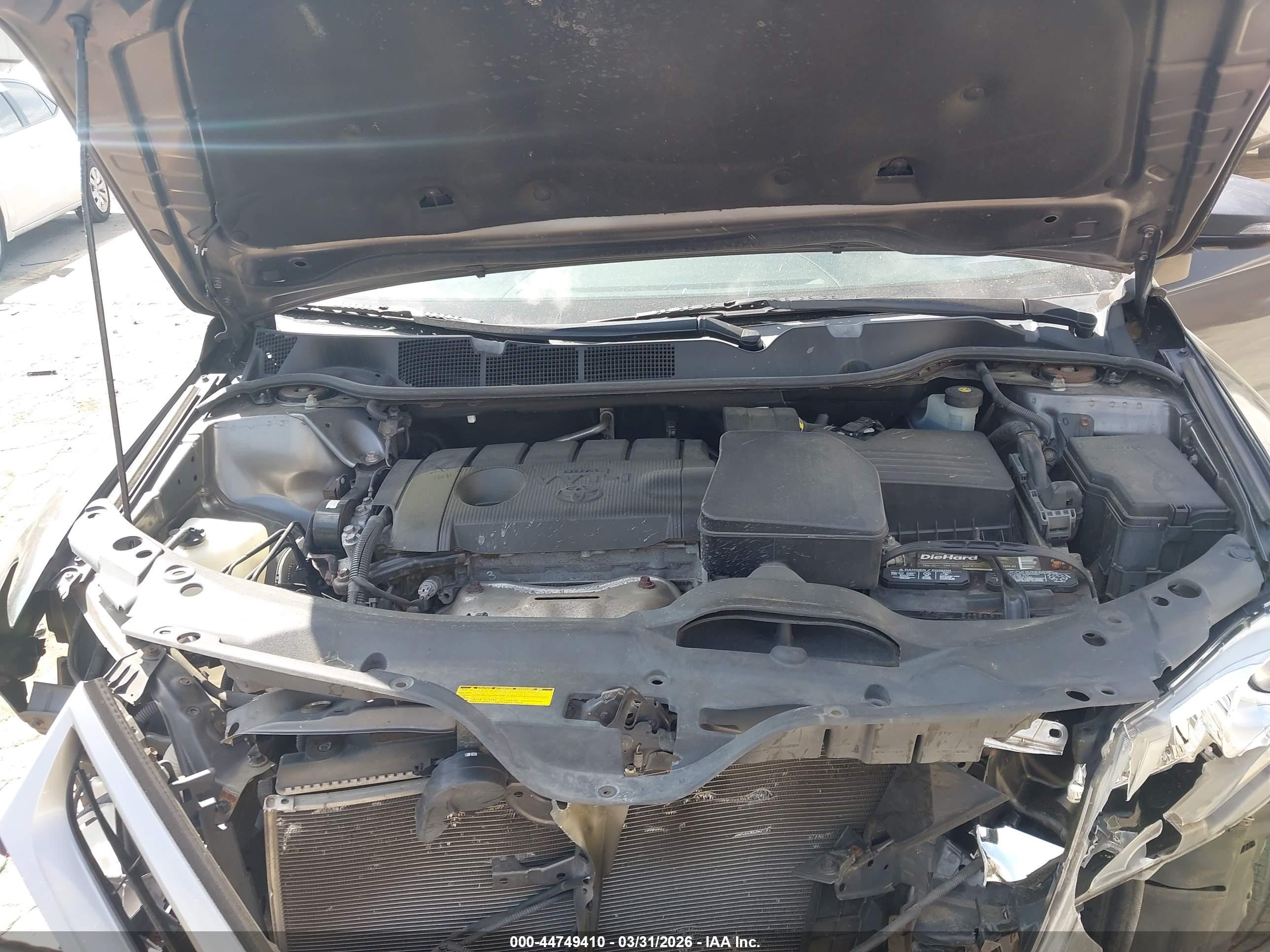 2014 Toyota Venza Le Gray vin: 4T3ZA3BB6EU081240