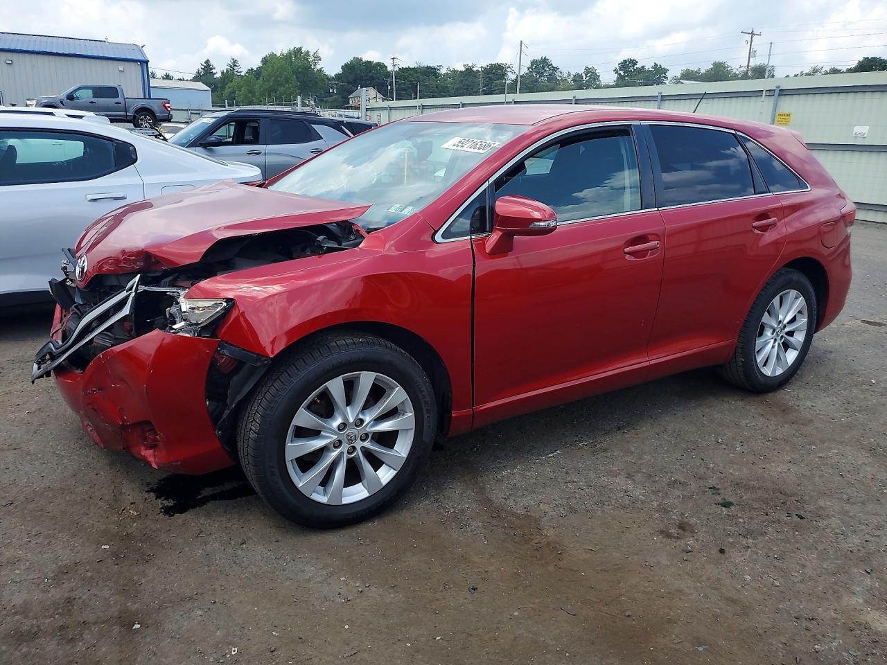 2014 Toyota Venza Le Red vin: 4T3ZA3BB6EU081710