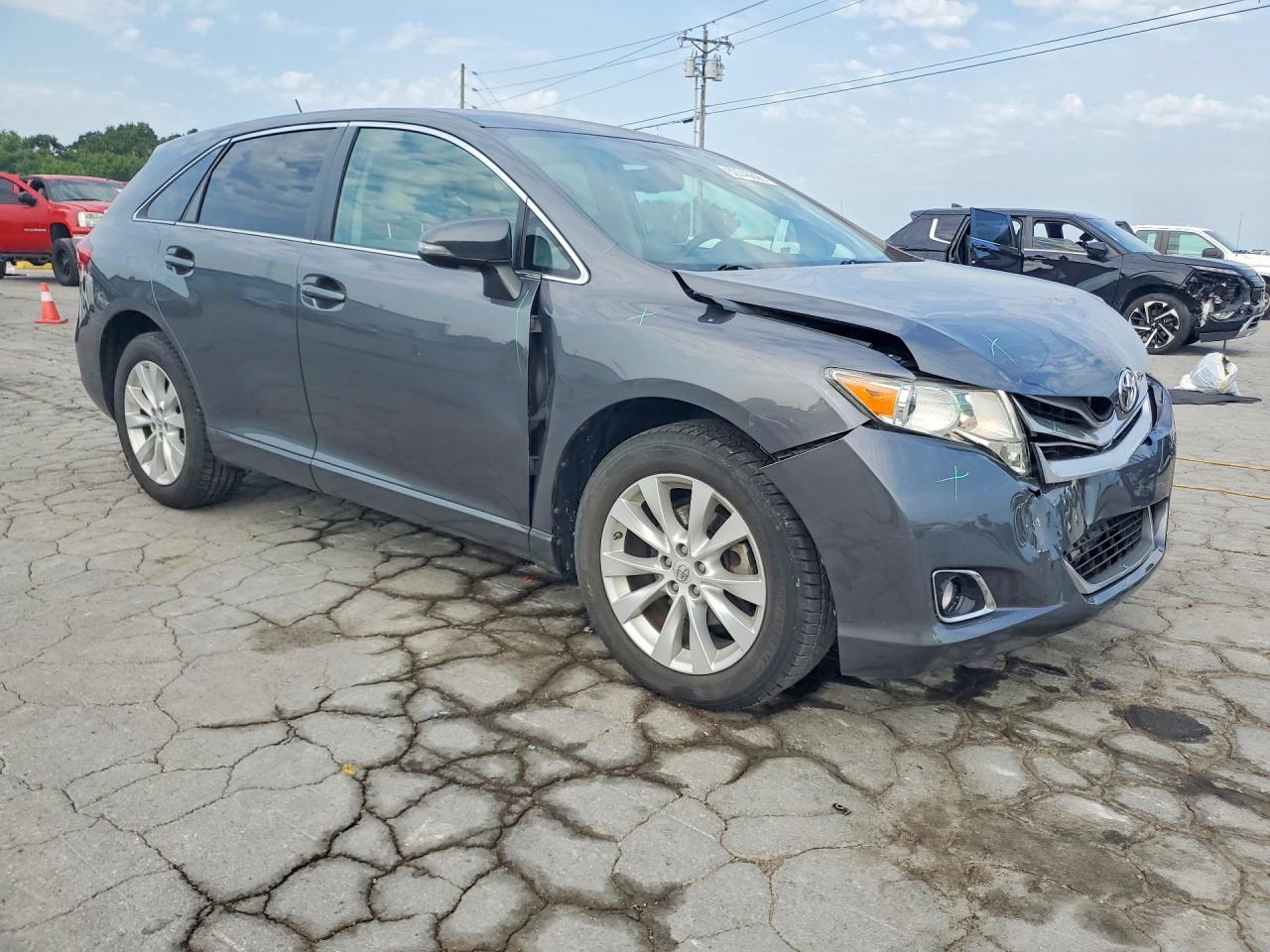 2014 Toyota Venza Le Серый vin: 4T3ZA3BB6EU087314