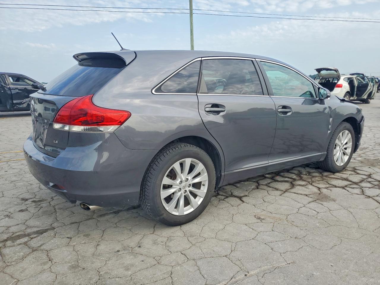 2014 Toyota Venza Le Серый vin: 4T3ZA3BB6EU087314