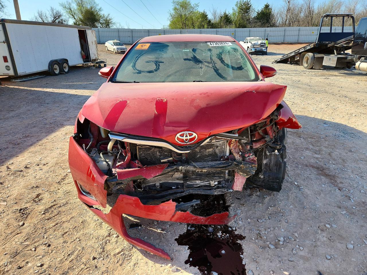 2014 Toyota Venza Le Red vin: 4T3ZA3BB6EU088463