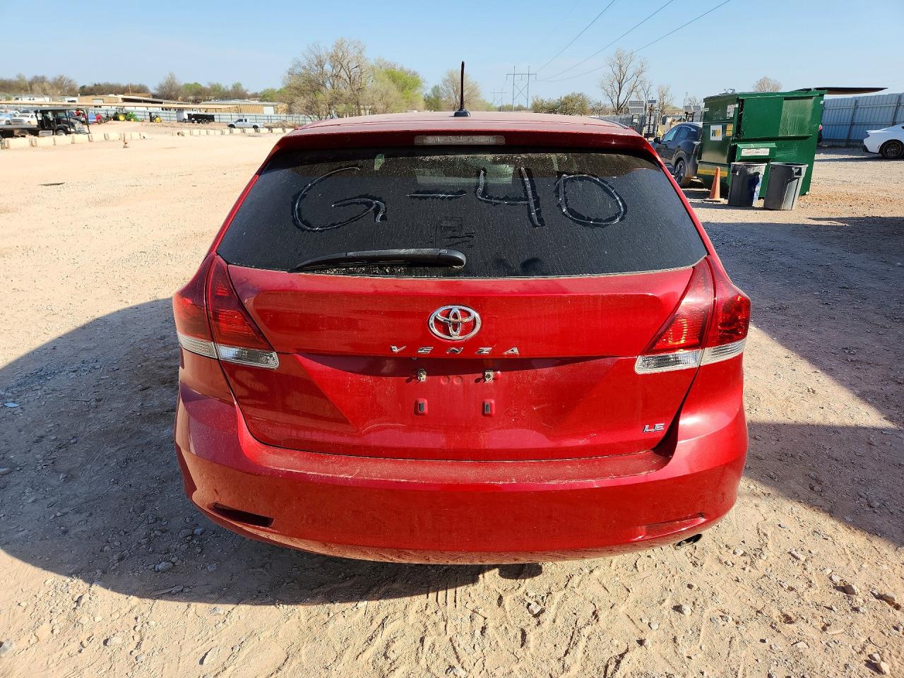 2014 Toyota Venza Le Red vin: 4T3ZA3BB6EU088463