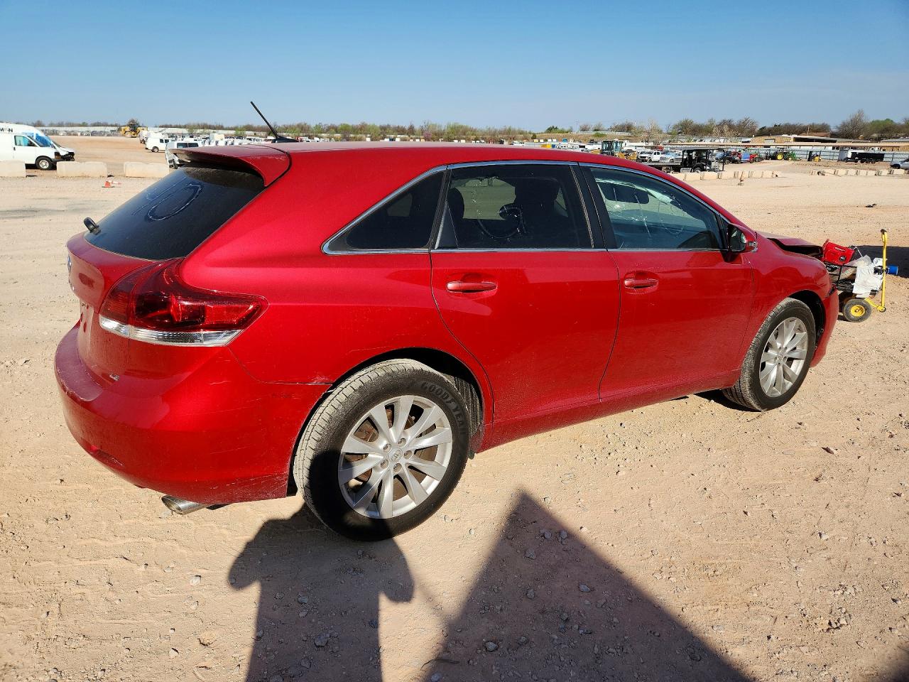 2014 Toyota Venza Le Red vin: 4T3ZA3BB6EU088463