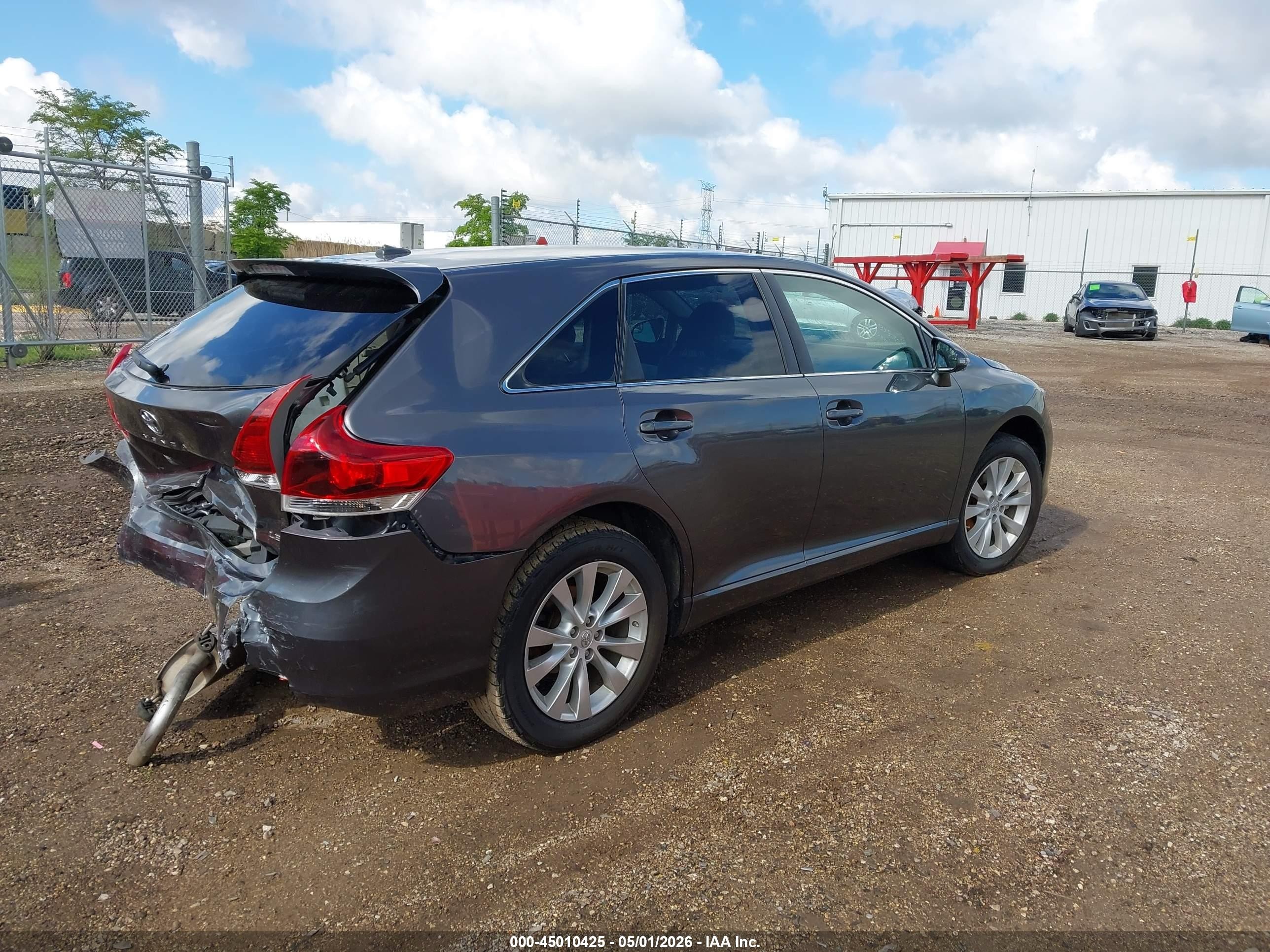 2015 Toyota Venza Le Gray vin: 4T3ZA3BB6FU094104