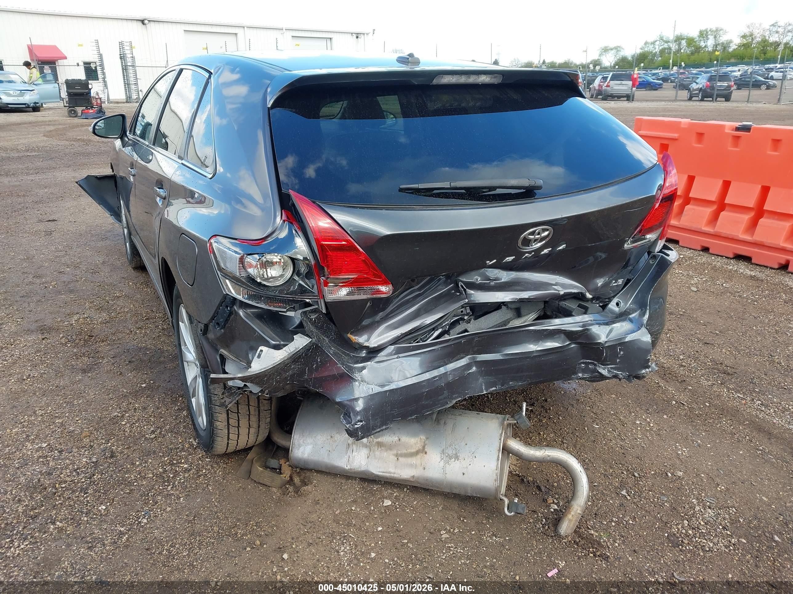 2015 Toyota Venza Le Gray vin: 4T3ZA3BB6FU094104
